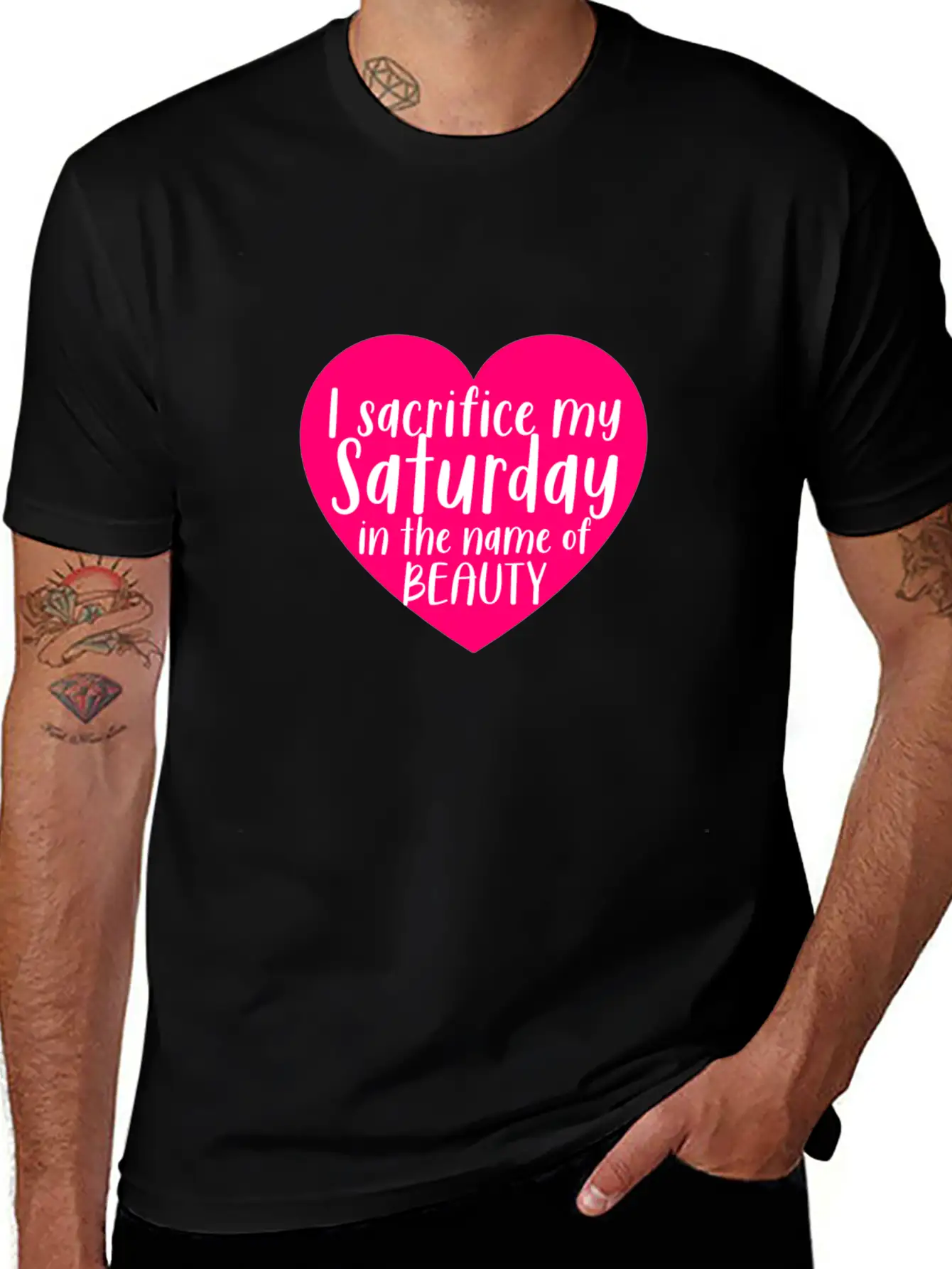 In The Name Of Beauty Unisex Casual T-Shirt – Clean Design For Daily Comfort