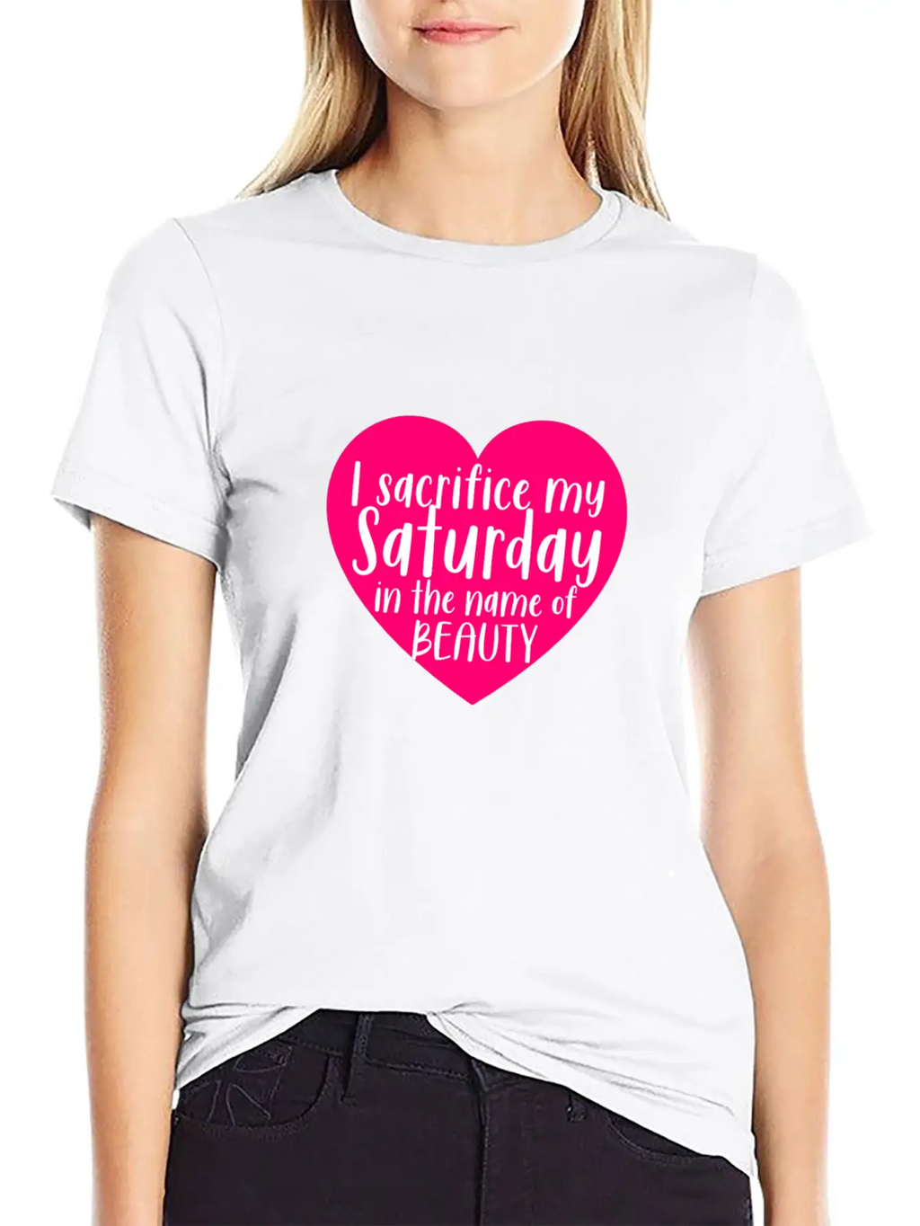 In The Name Of Beauty Unisex Casual T-Shirt – Clean Design For Daily Comfort