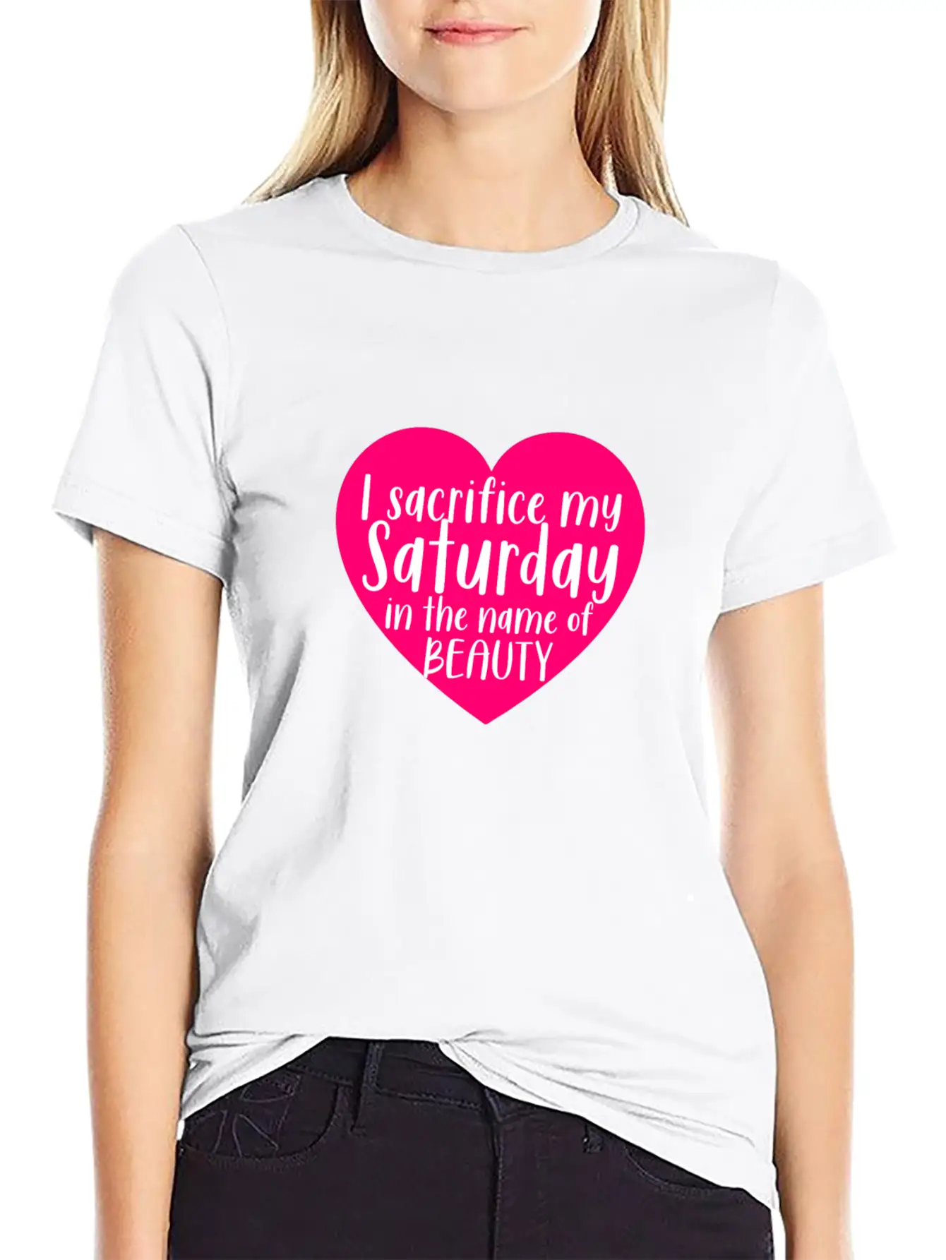 In The Name Of Beauty Unisex Casual T-Shirt – Clean Design For Daily Comfort