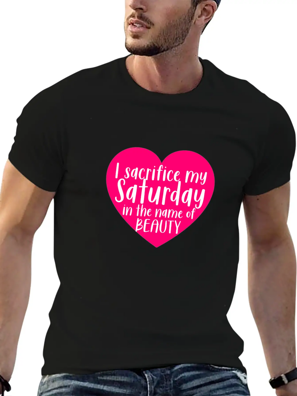 In The Name Of Beauty Unisex Casual T-Shirt – Clean Design For Daily Comfort