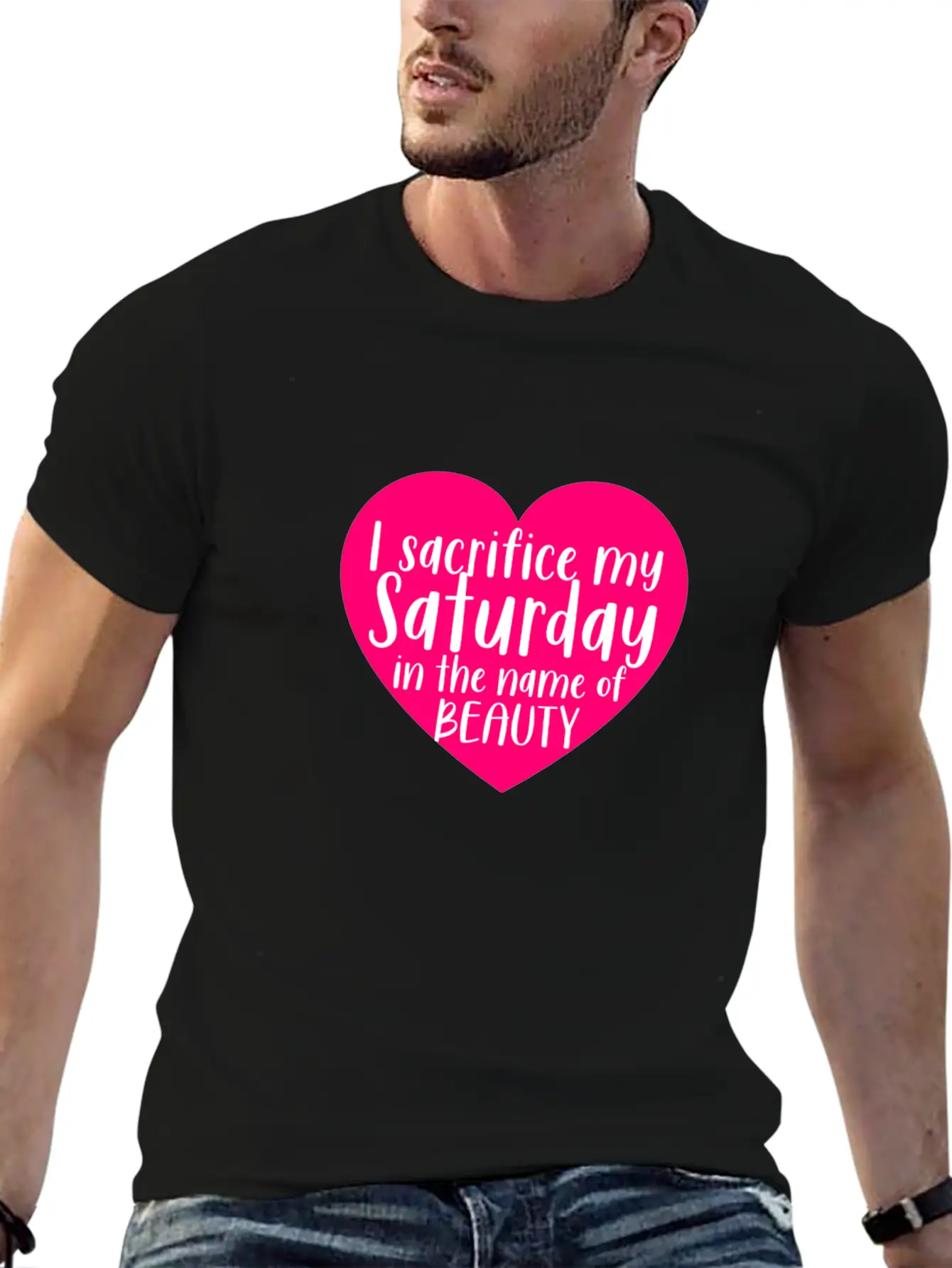 In The Name Of Beauty Unisex Casual T-Shirt – Clean Design For Daily Comfort