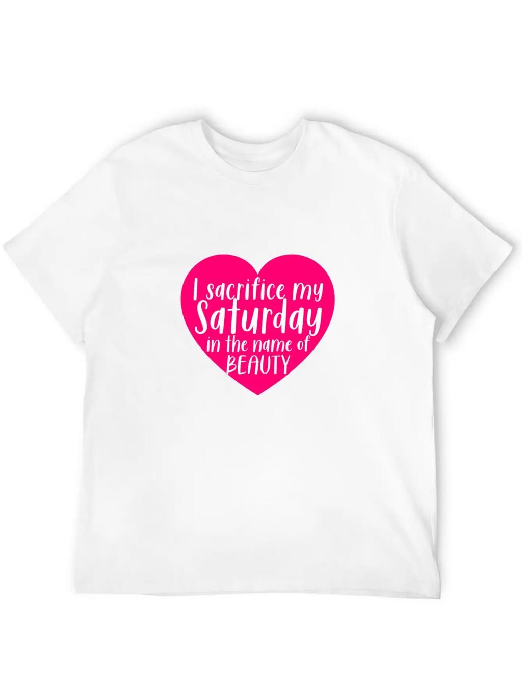 In The Name Of Beauty Unisex Casual T-Shirt – Clean Design For Daily Comfort