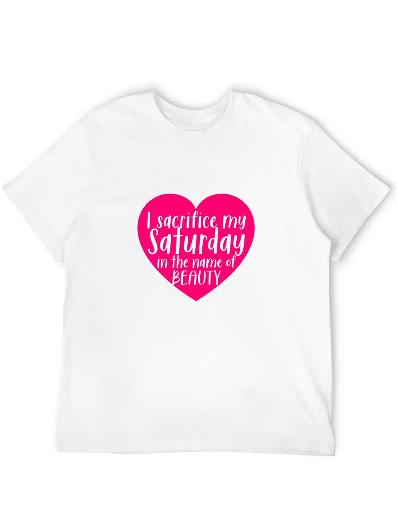 In The Name Of Beauty Unisex Casual T-Shirt – Clean Design For Daily Comfort