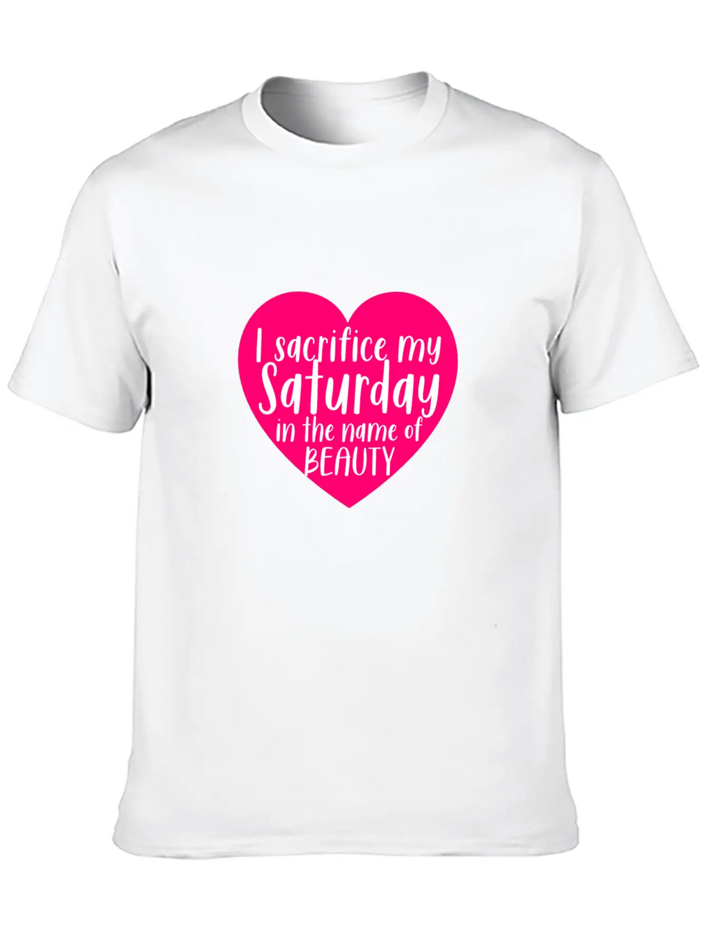 In The Name Of Beauty Unisex Casual T-Shirt – Clean Design For Daily Comfort