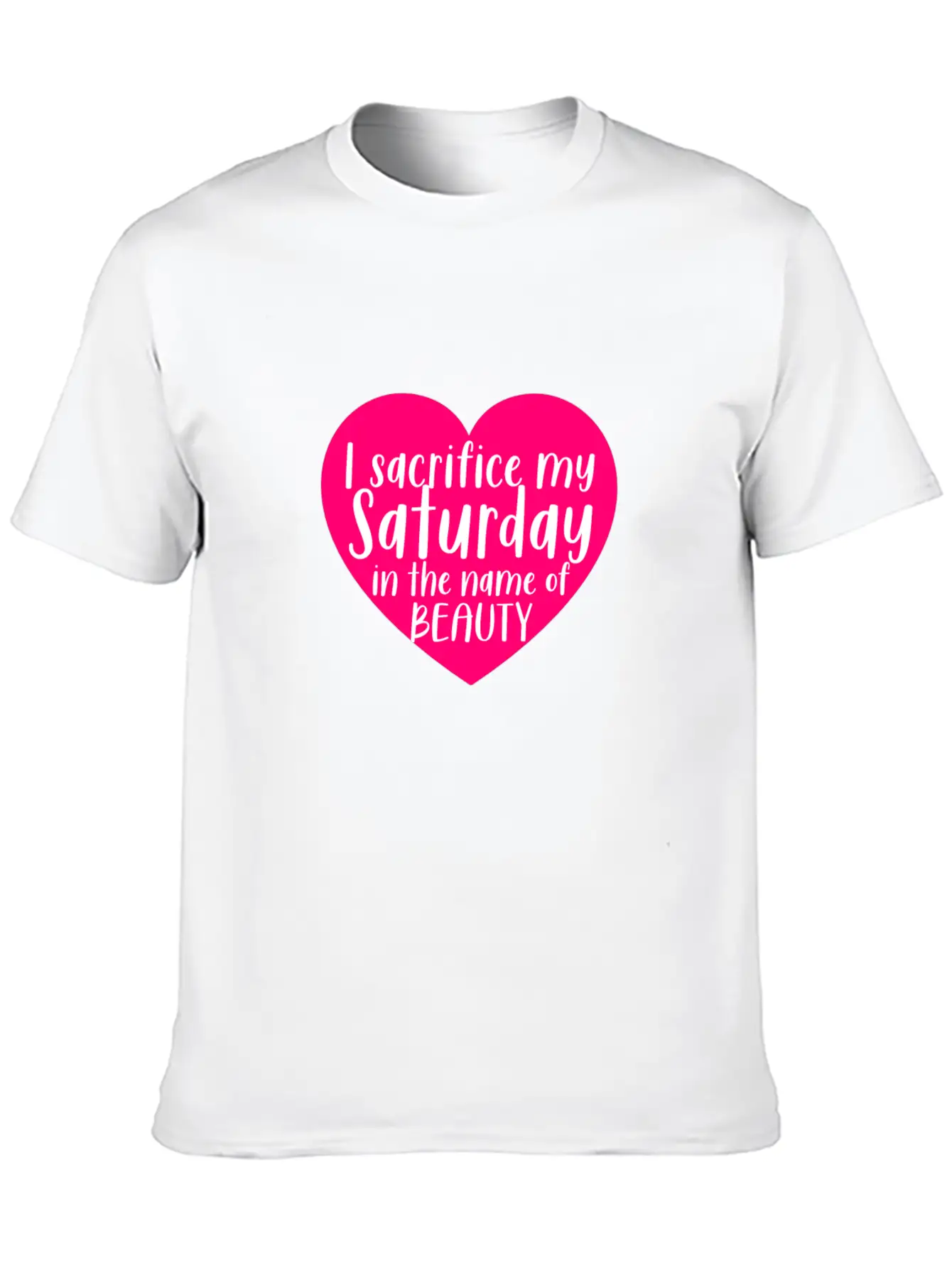 In The Name Of Beauty Unisex Casual T-Shirt – Clean Design For Daily Comfort