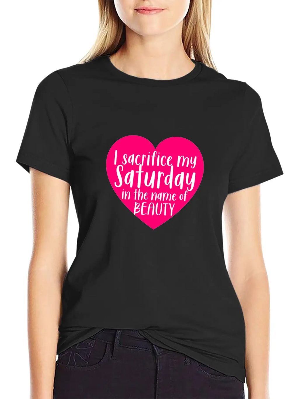 In The Name Of Beauty Unisex Casual T-Shirt – Clean Design For Daily Comfort