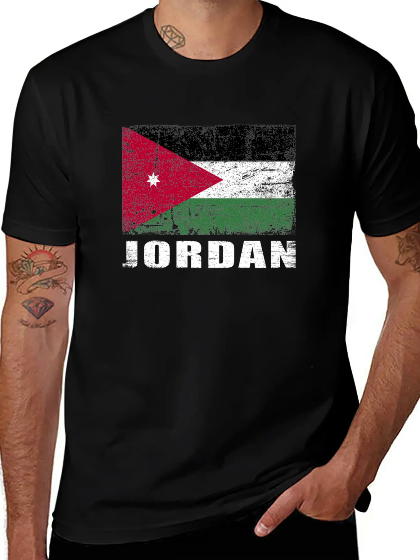 India Flag Grunge Country Flag India Casual Graphic T-Shirt – Simple And Comfortable Daily Wear