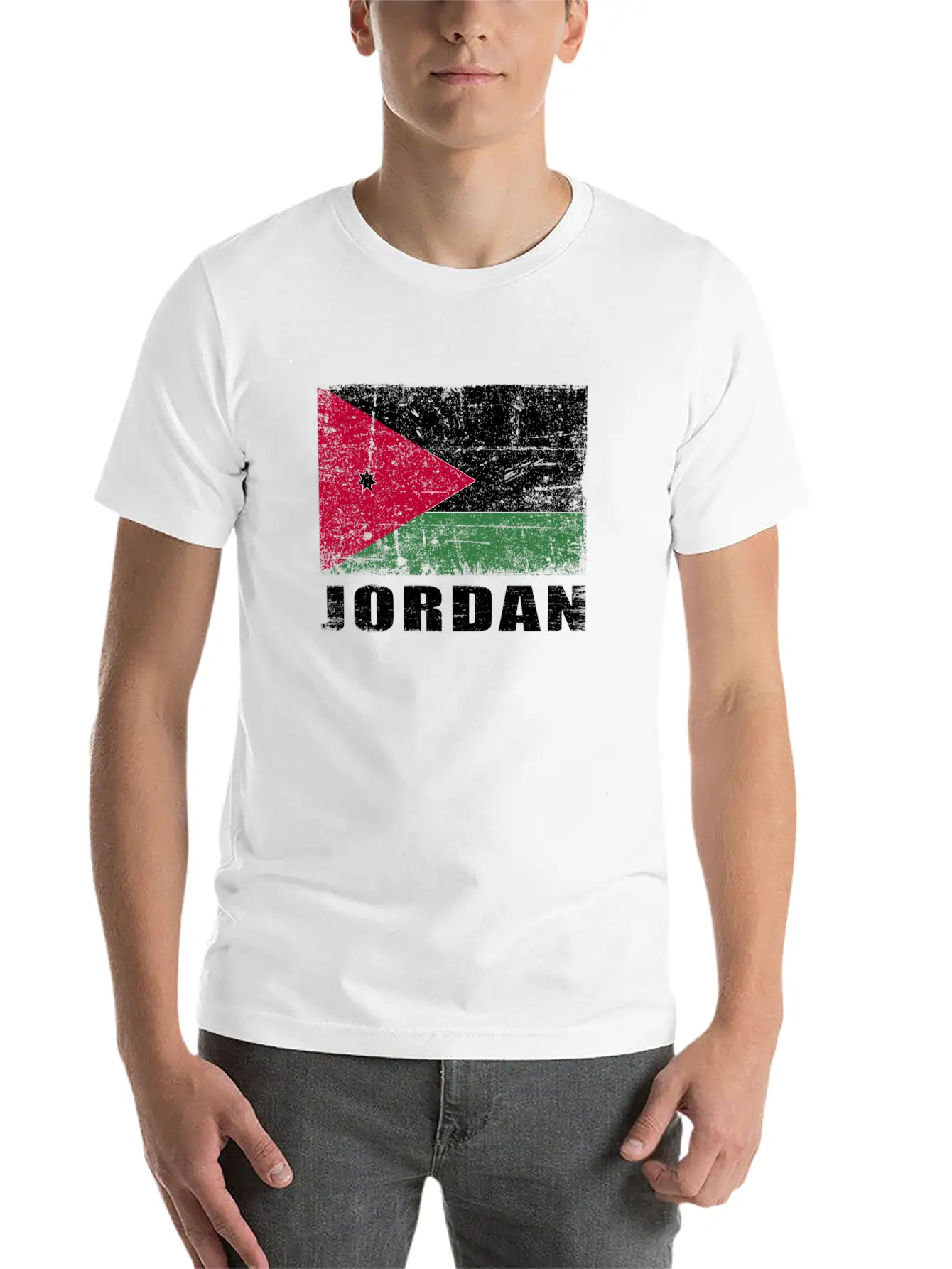 India Flag Grunge Country Flag India Casual Graphic T-Shirt – Simple And Comfortable Daily Wear
