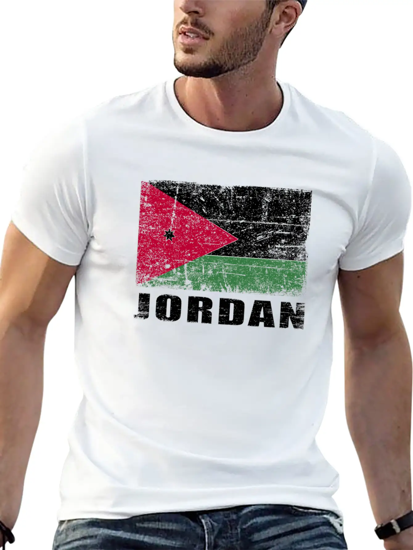 India Flag Grunge Country Flag India Casual Graphic T-Shirt – Simple And Comfortable Daily Wear