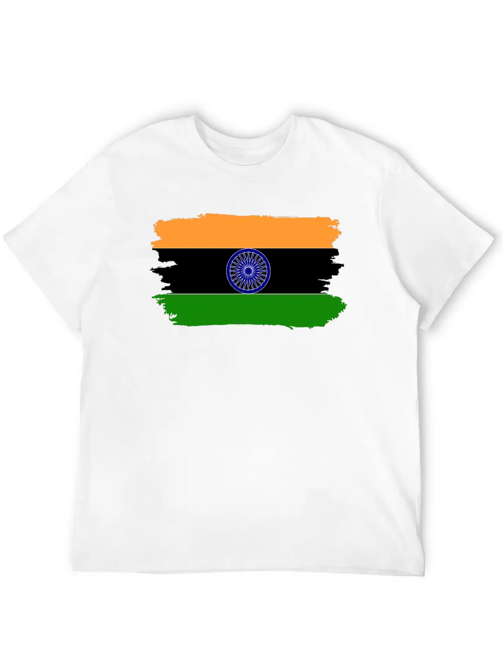 India Proud Flag Unisex Casual T-Shirt – Clean Design For Daily Comfort