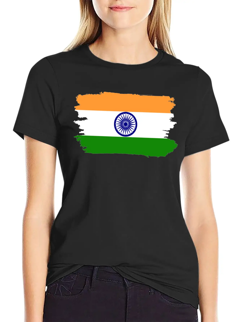 India Proud Flag Unisex Casual T-Shirt – Clean Design For Daily Comfort