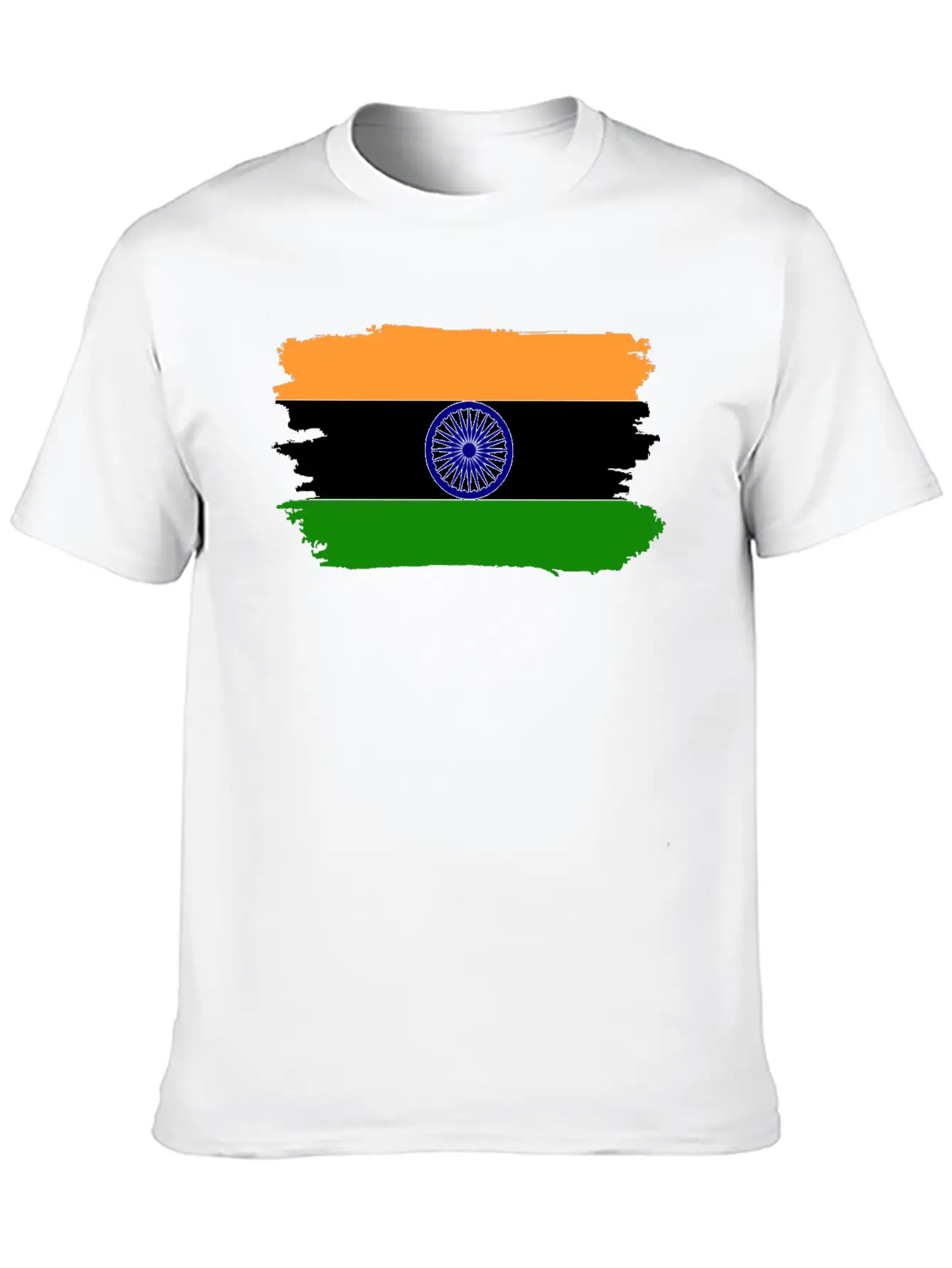 India Proud Flag Unisex Casual T-Shirt – Clean Design For Daily Comfort