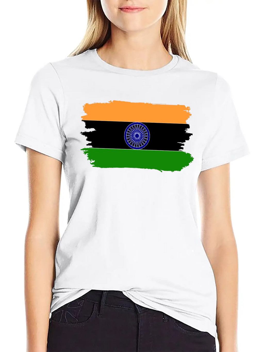 India Proud Flag Unisex Casual T-Shirt – Clean Design For Daily Comfort