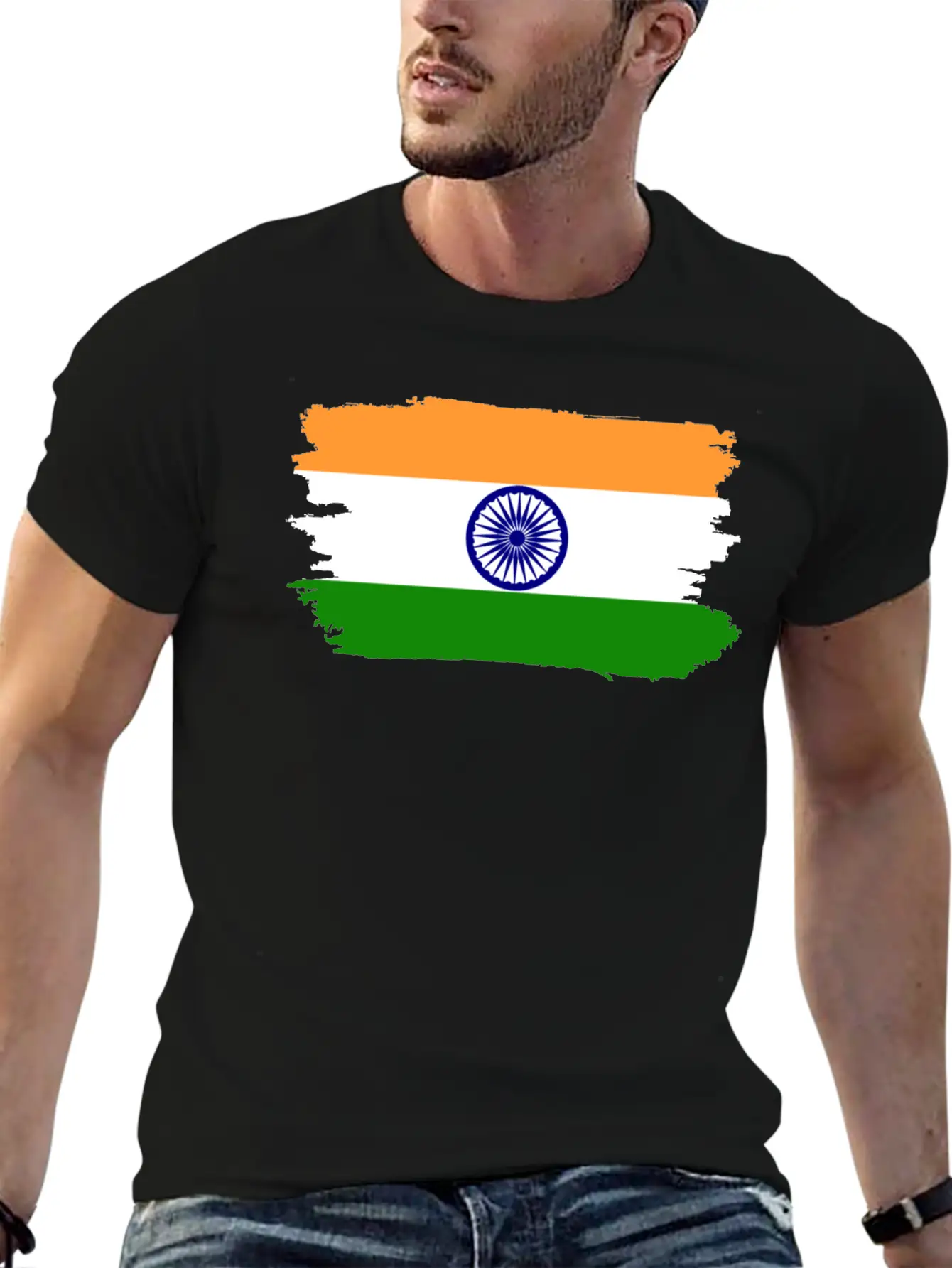 India Proud Flag Unisex Casual T-Shirt – Clean Design For Daily Comfort