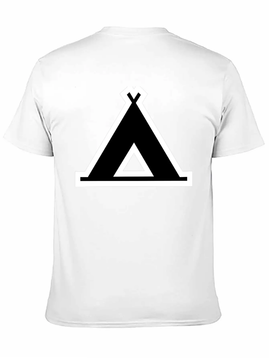 Indian Indianer American Tent Zelt Teepee Tomahawk Unisex Casual T-Shirt – Clean Design For Daily Comfort