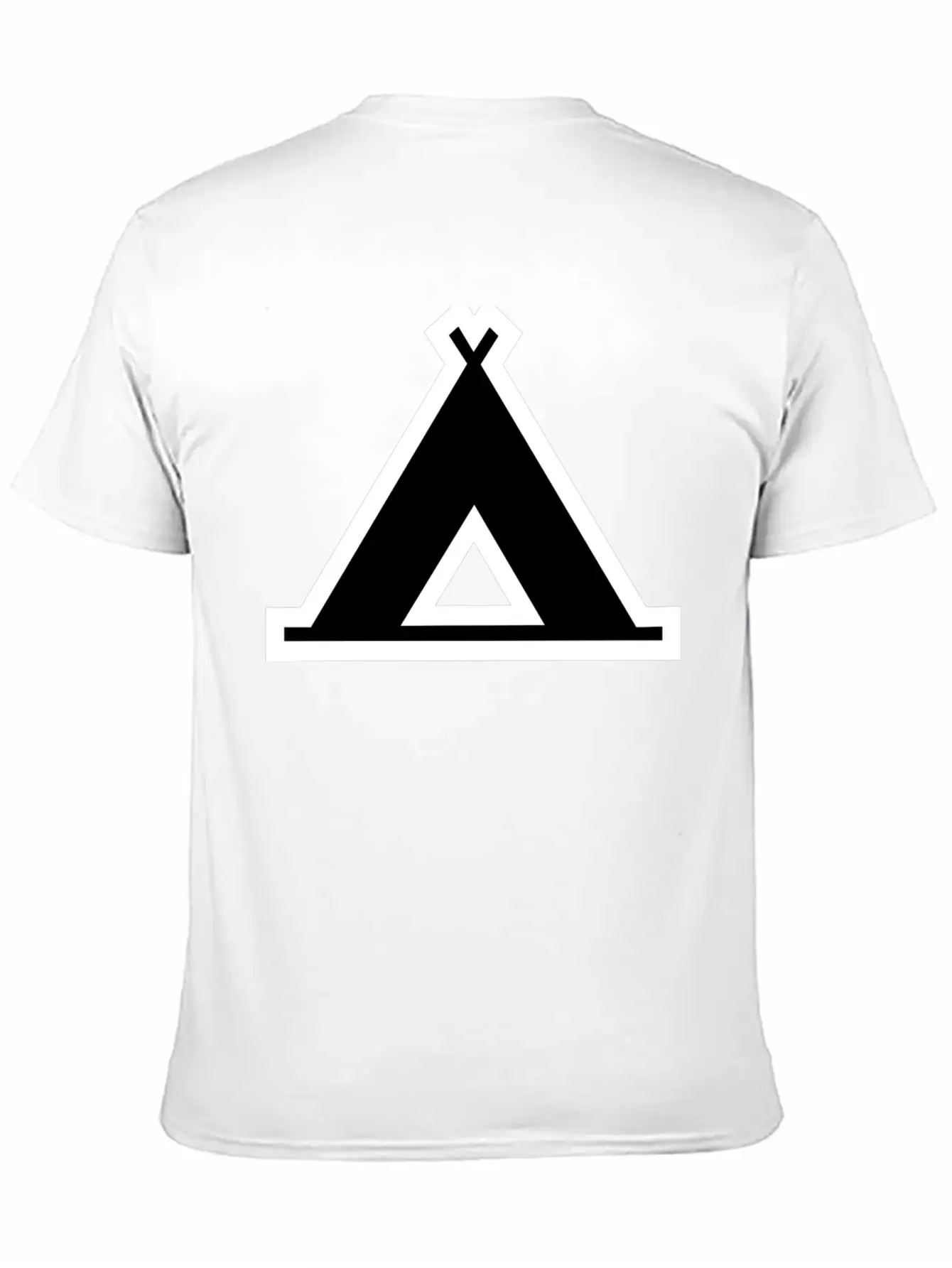 Indian Indianer American Tent Zelt Teepee Tomahawk Unisex Casual T-Shirt – Clean Design For Daily Comfort