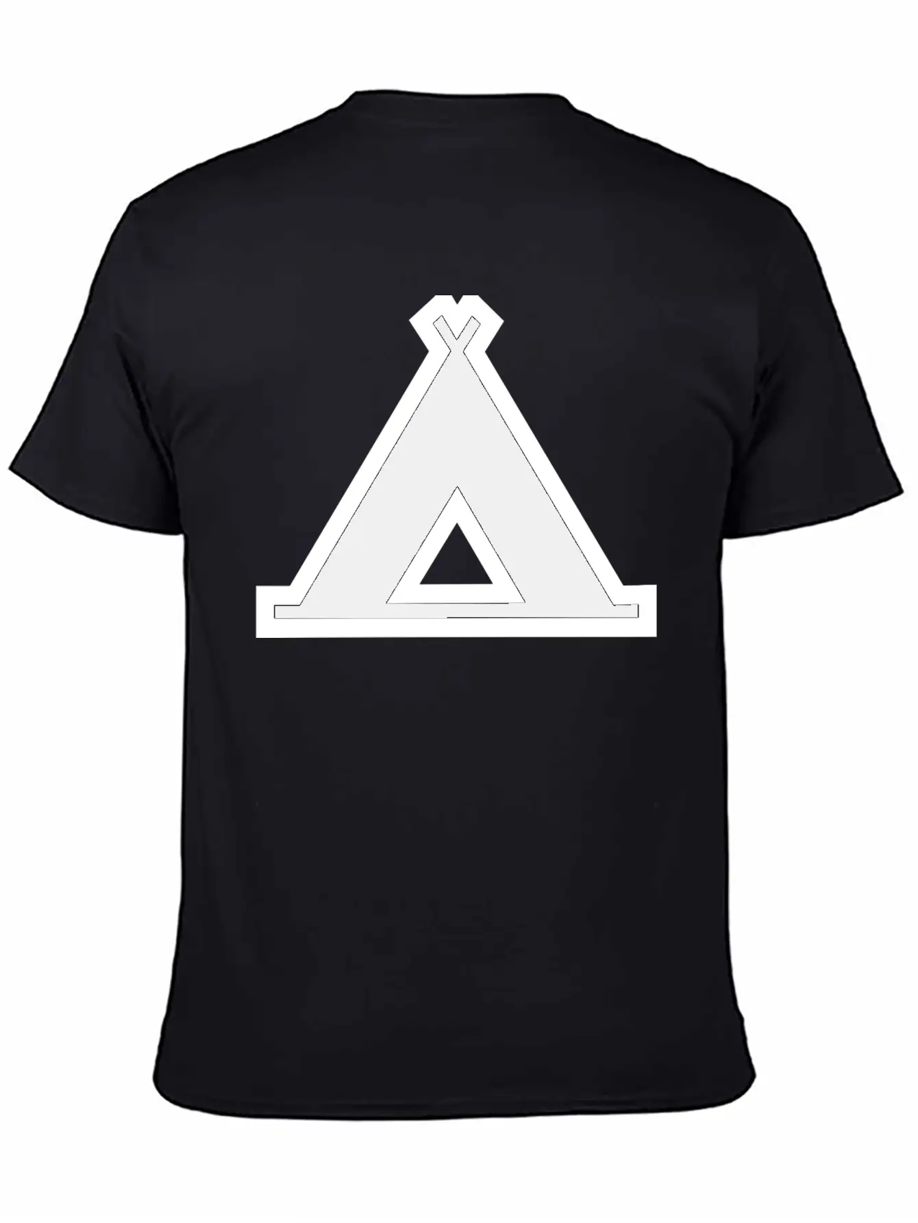 Indian Indianer American Tent Zelt Teepee Tomahawk Unisex Casual T-Shirt – Clean Design For Daily Comfort