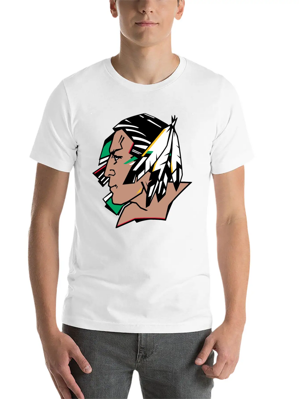 Indians Indian Geronimo Apache Lakota Unisex Casual T-Shirt – Clean Design For Daily Comfort
