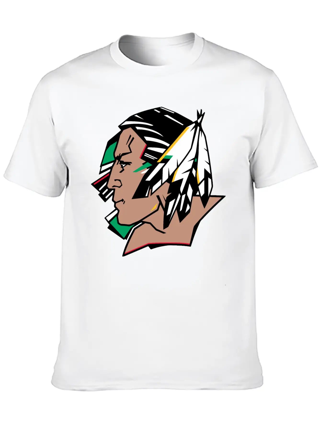 Indians Indian Geronimo Apache Lakota Unisex Casual T-Shirt – Clean Design For Daily Comfort