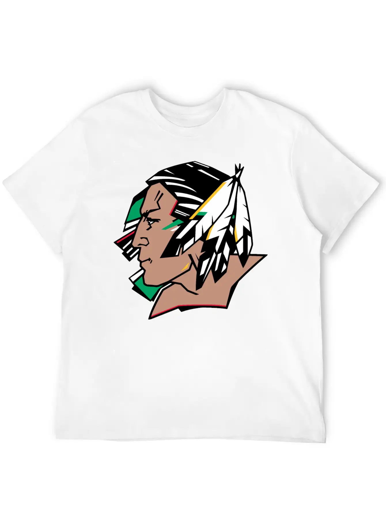 Indians Indian Geronimo Apache Lakota Unisex Casual T-Shirt – Clean Design For Daily Comfort