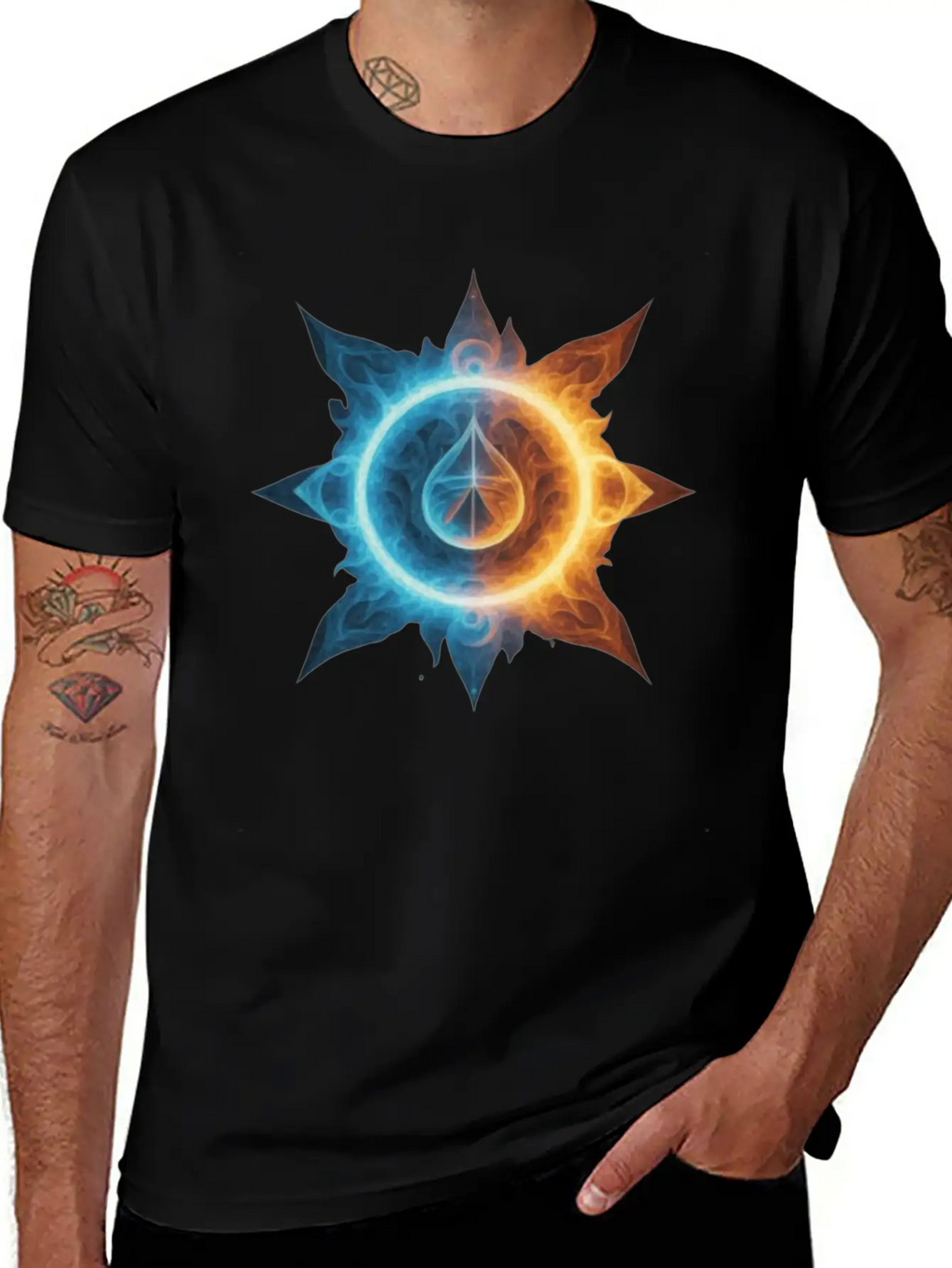 Infinite Spark Unisex Casual T-Shirt – Clean Design For Daily Comfort