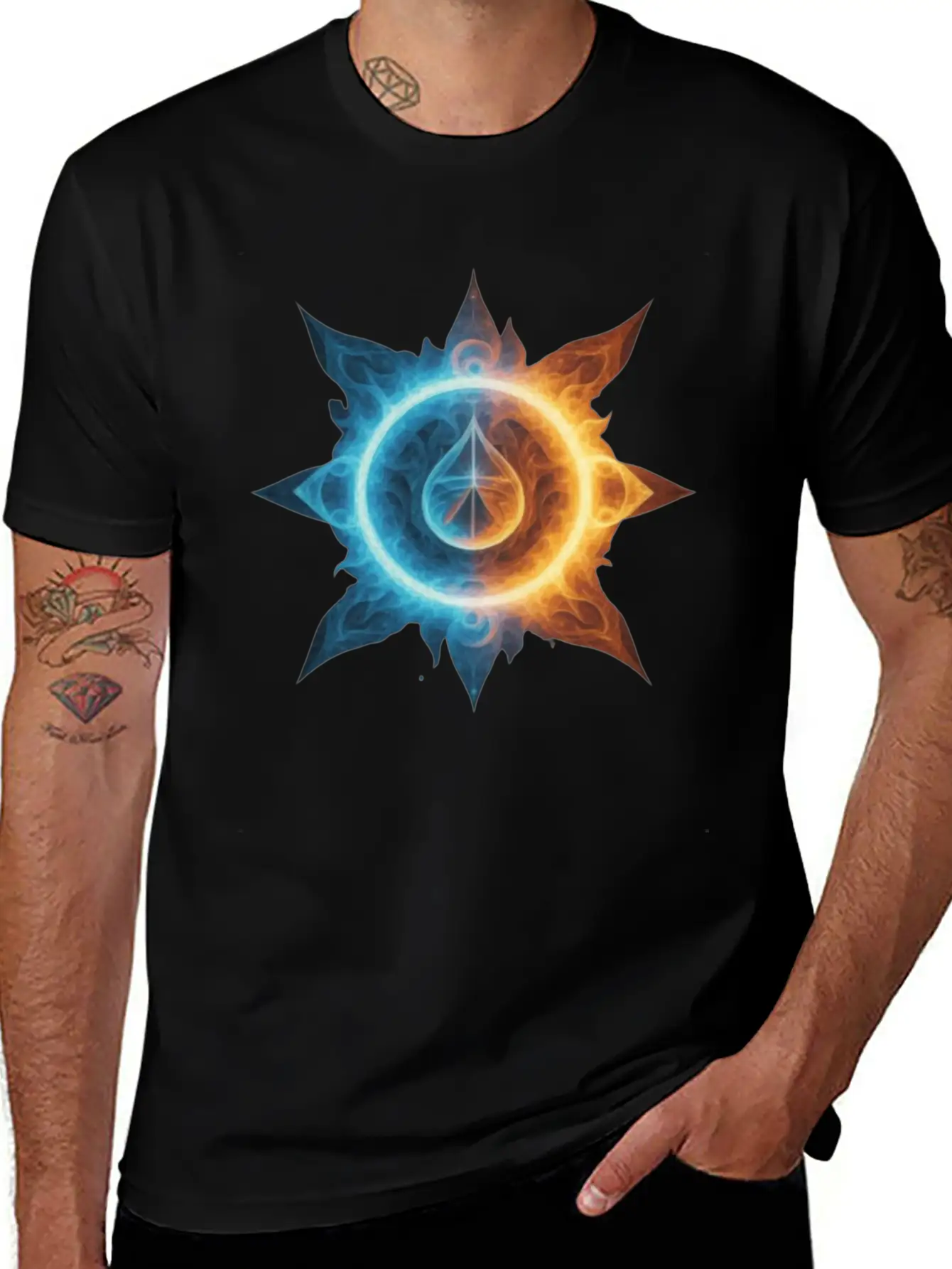 Infinite Spark Unisex Casual T-Shirt – Clean Design For Daily Comfort