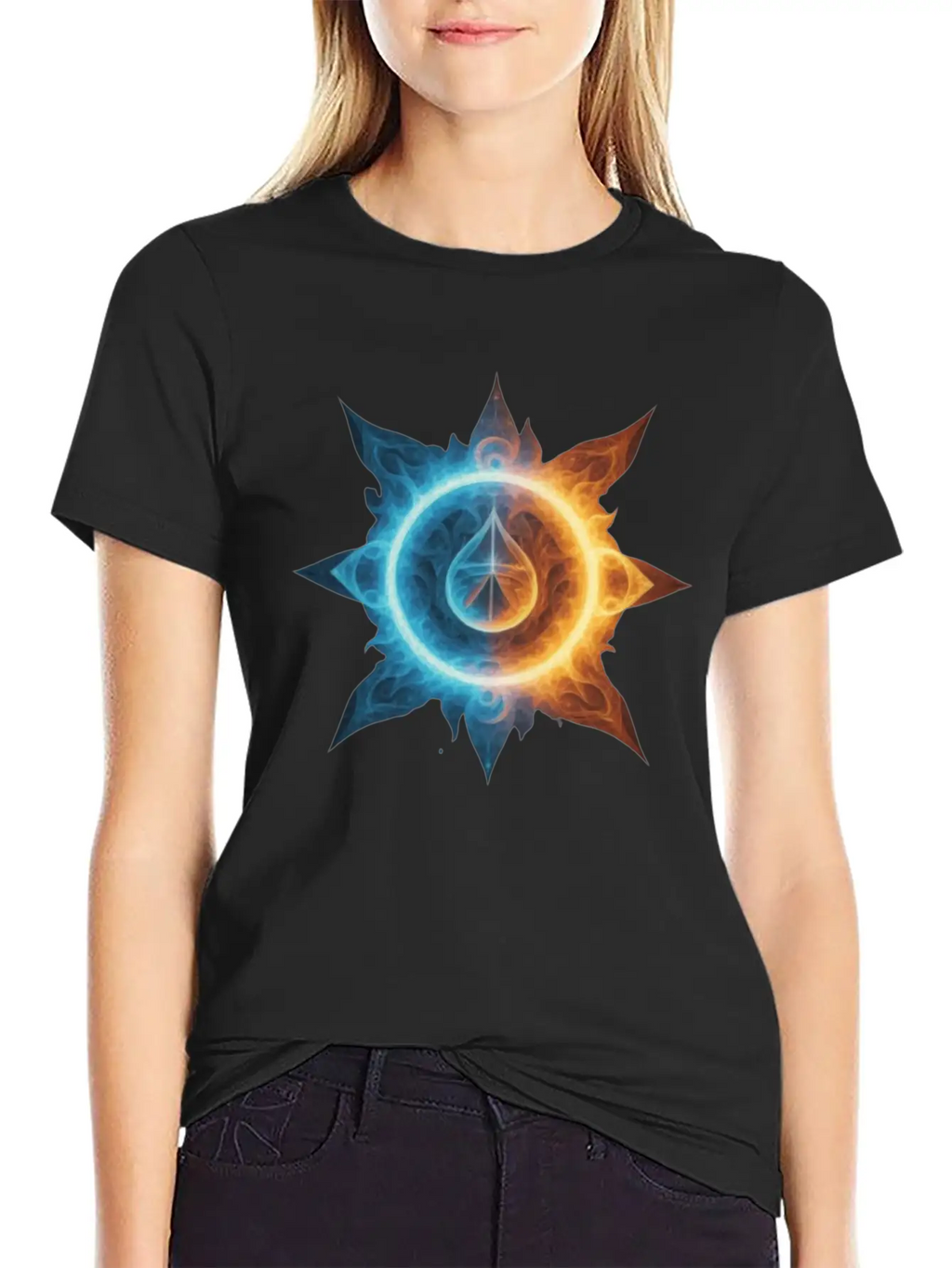 Infinite Spark Unisex Casual T-Shirt – Clean Design For Daily Comfort