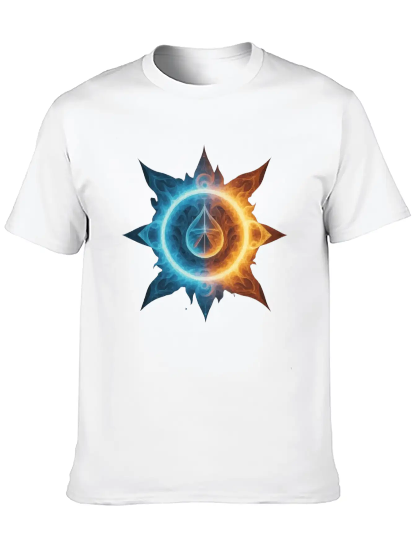 Infinite Spark Unisex Casual T-Shirt – Clean Design For Daily Comfort