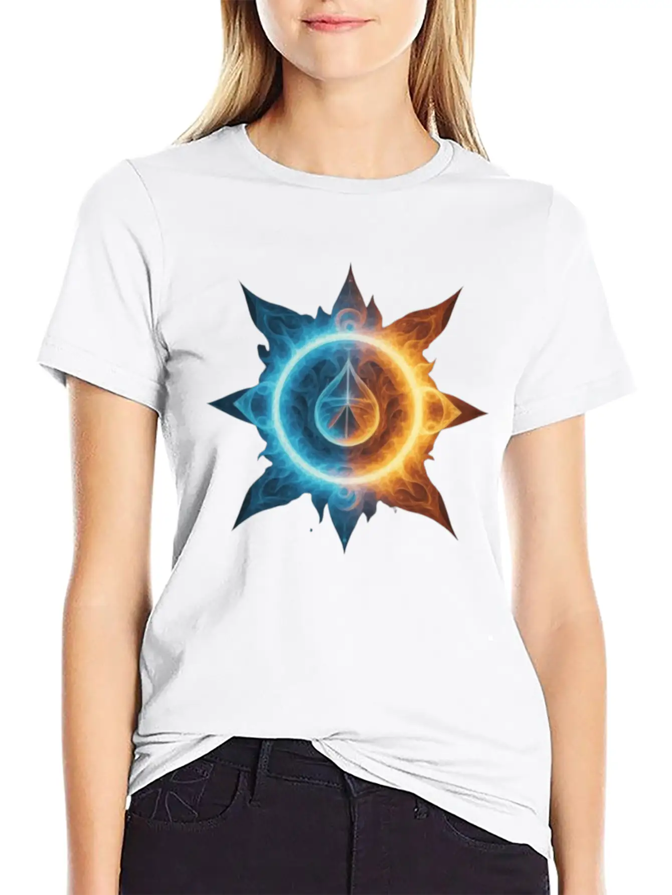 Infinite Spark Unisex Casual T-Shirt – Clean Design For Daily Comfort