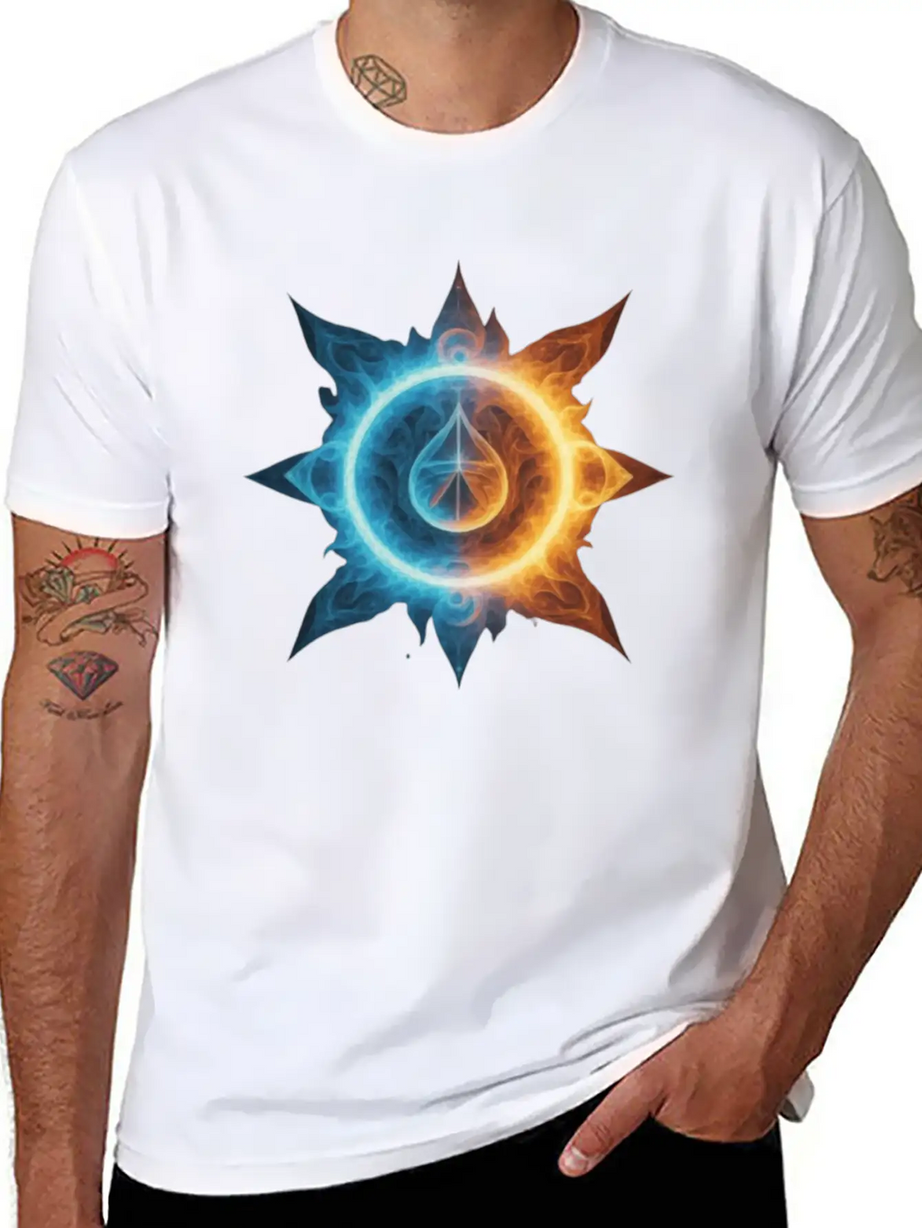Infinite Spark Unisex Casual T-Shirt – Clean Design For Daily Comfort