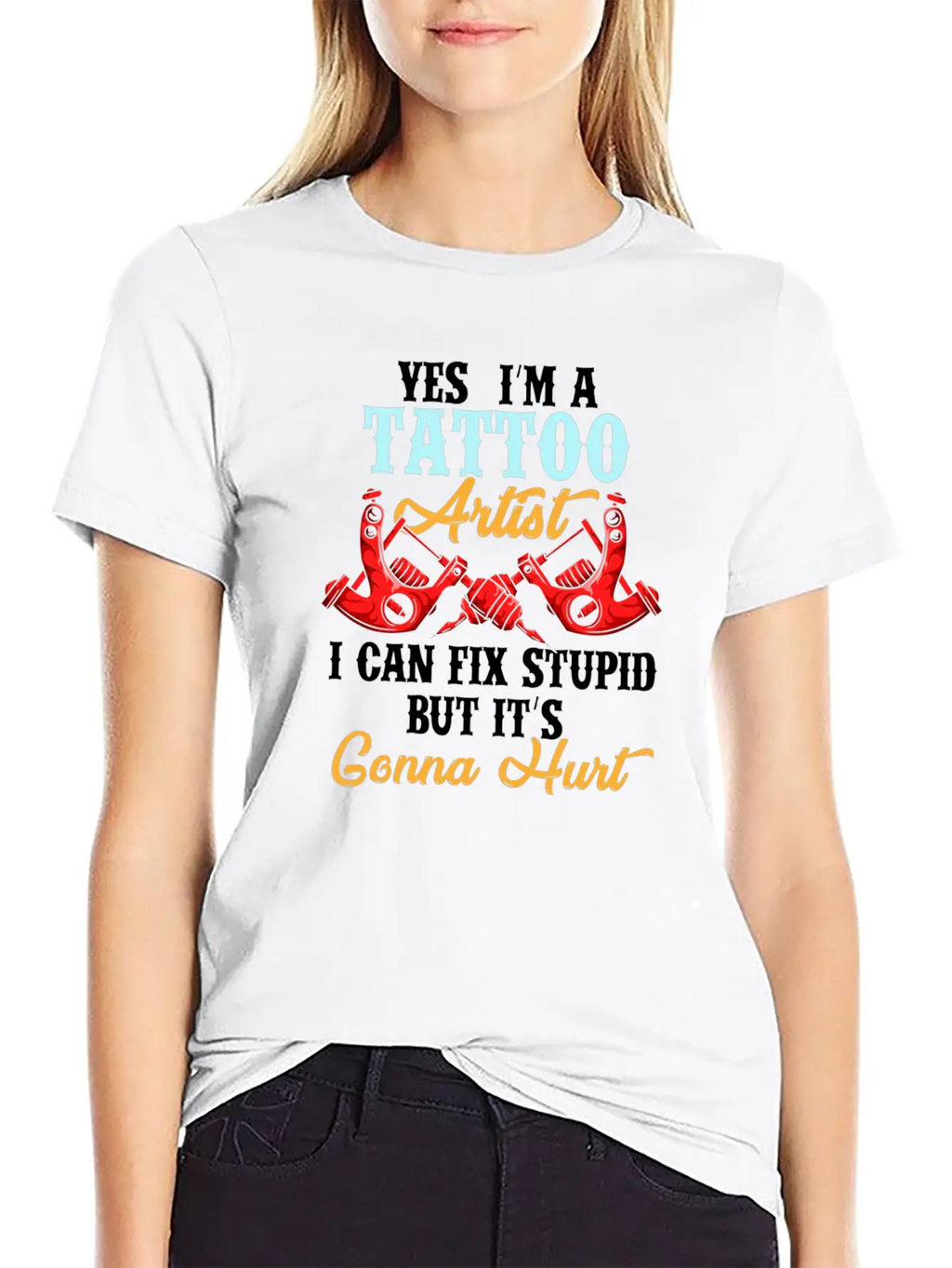 Ink And Tattoo Artist Unisex Short Sleeve Soft Cotton T-Shirt – Casual Everyday Wear