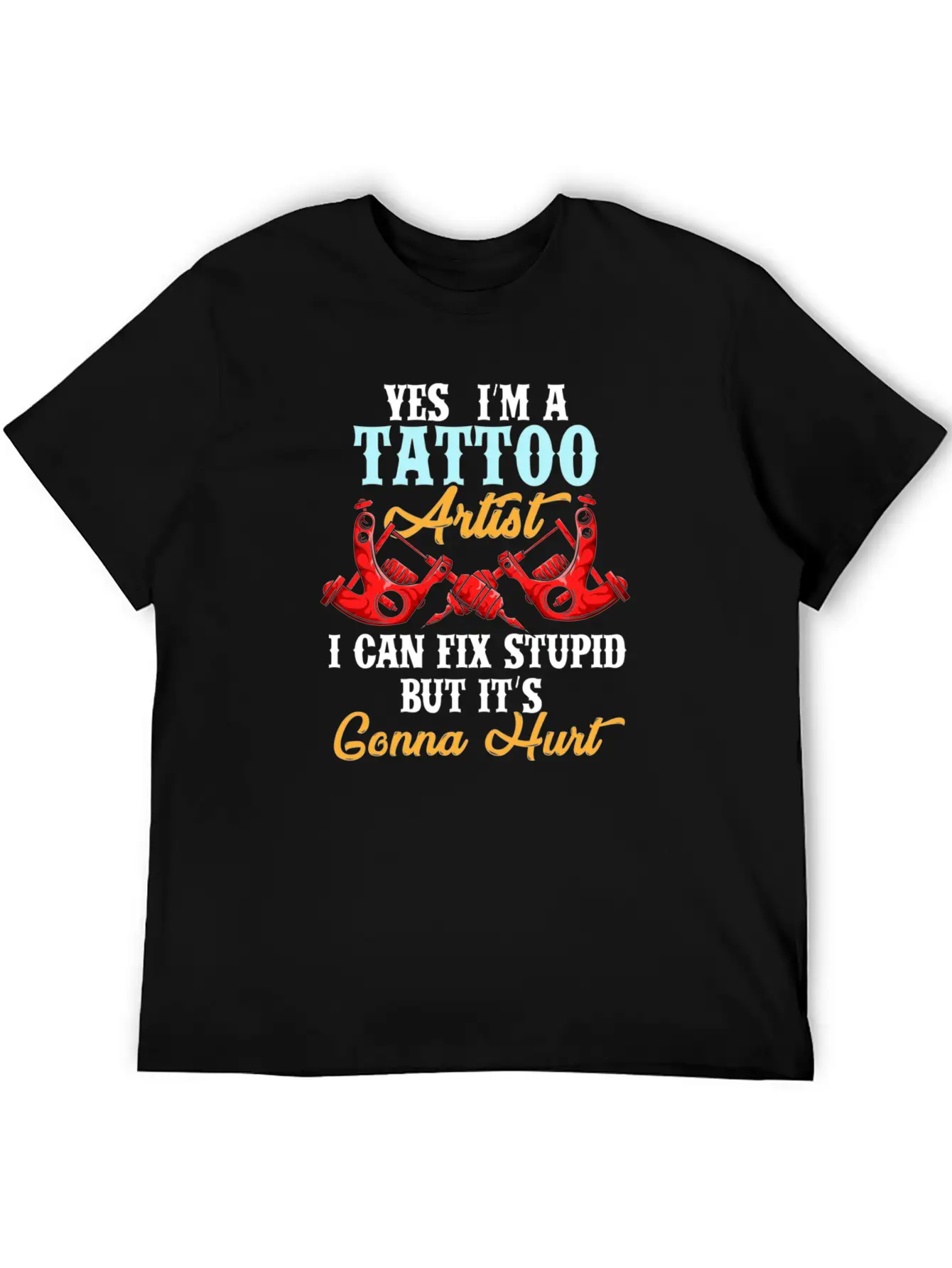 Ink And Tattoo Artist Unisex Short Sleeve Soft Cotton T-Shirt – Casual Everyday Wear