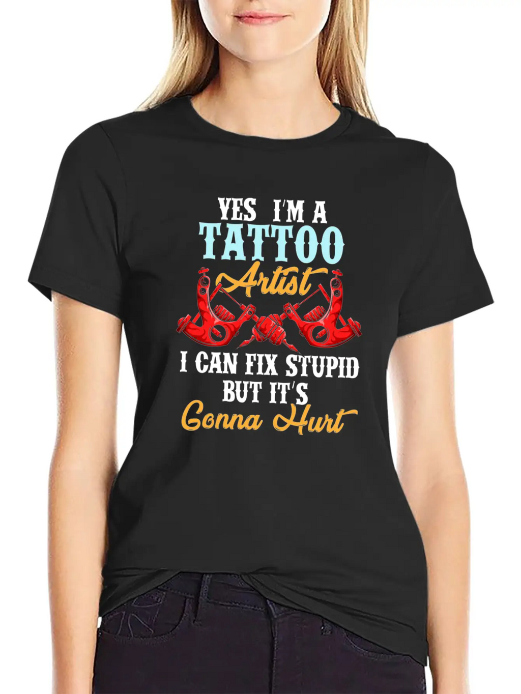 Ink And Tattoo Artist Unisex Short Sleeve Soft Cotton T-Shirt – Casual Everyday Wear
