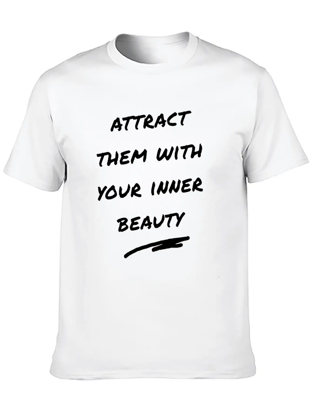 Inner Beauty Casual Graphic T-Shirt – Simple And Comfortable Daily Wear