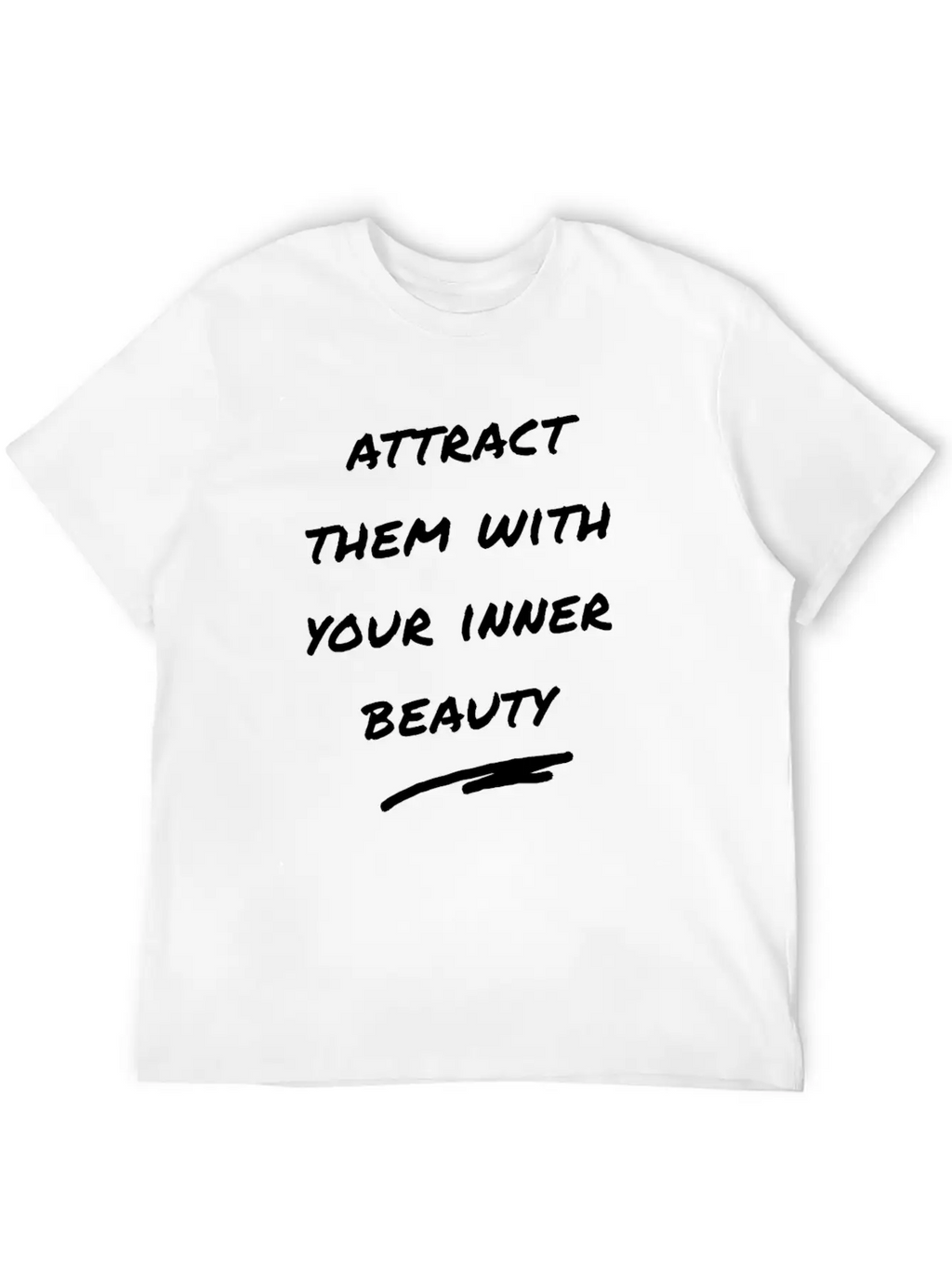Inner Beauty Casual Graphic T-Shirt – Simple And Comfortable Daily Wear
