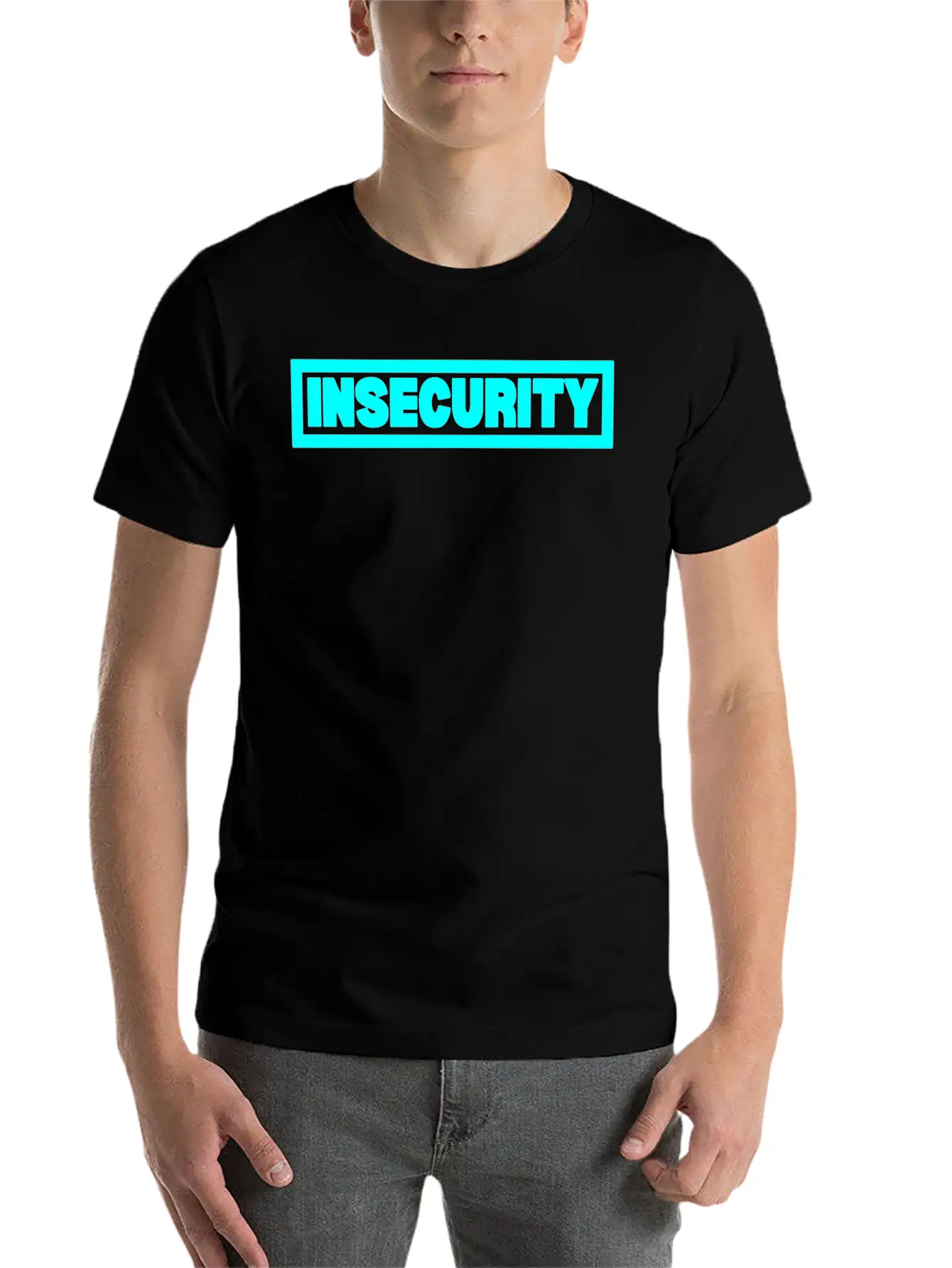 Insecurity Unisex Casual T-Shirt – Clean Design For Daily Comfort