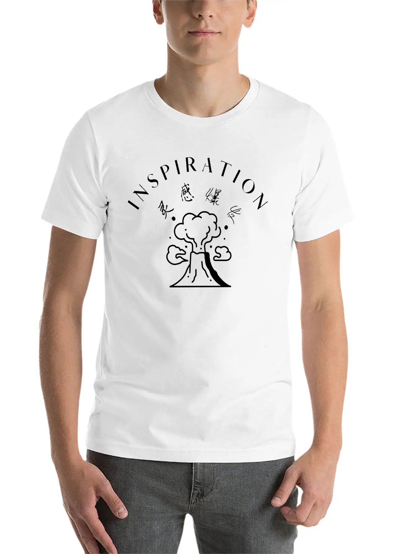 Inspiration Unisex Casual T-Shirt – Clean Design For Daily Comfort