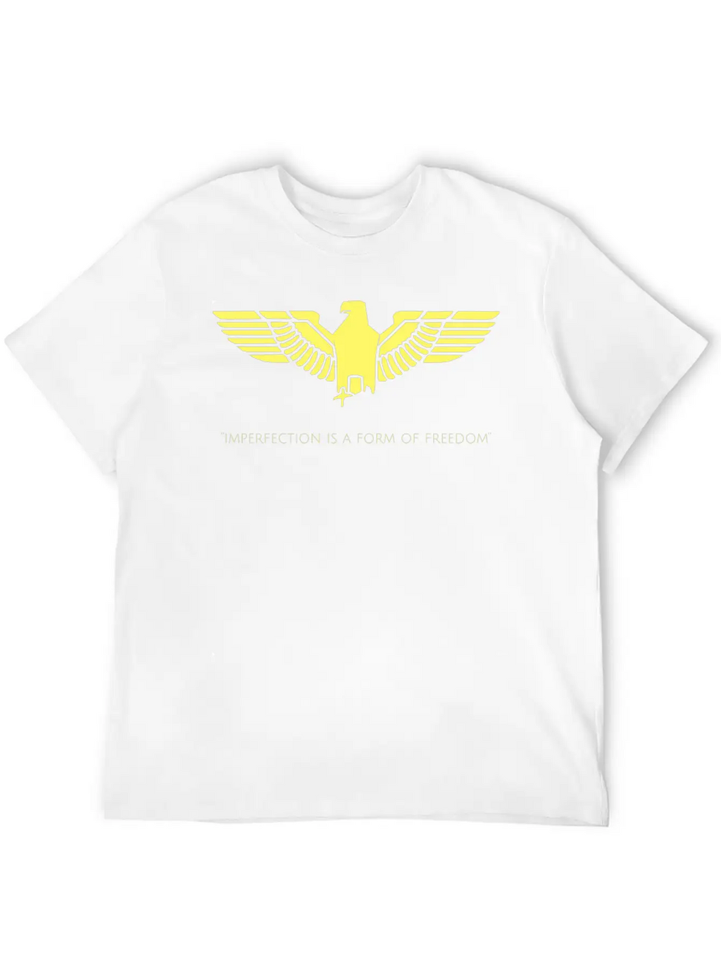 Inspirational Freedom Quote Casual Graphic T-Shirt – Simple And Comfortable Daily Wear