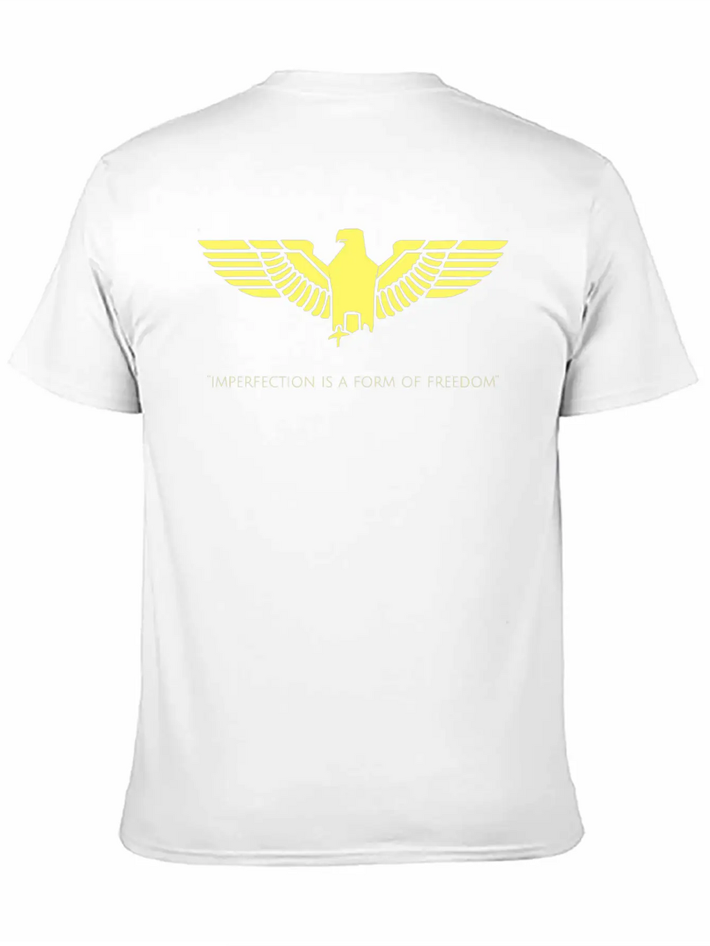 Inspirational Freedom Quote Casual Graphic T-Shirt – Simple And Comfortable Daily Wear