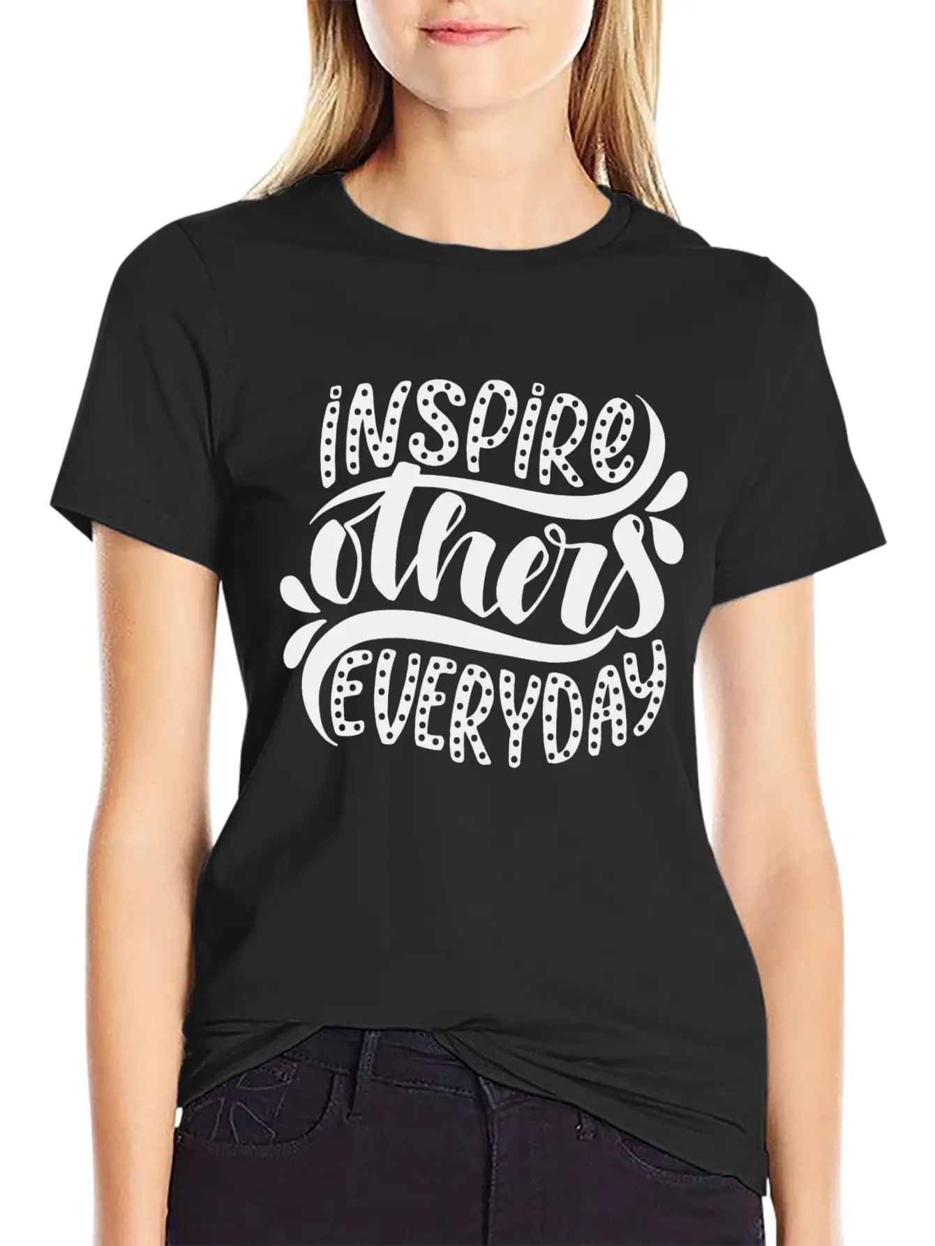 Inspire Others Everyday Motivational Inspirational Stylish Everyday T-Shirt – Unisex Basic Cotton Tee