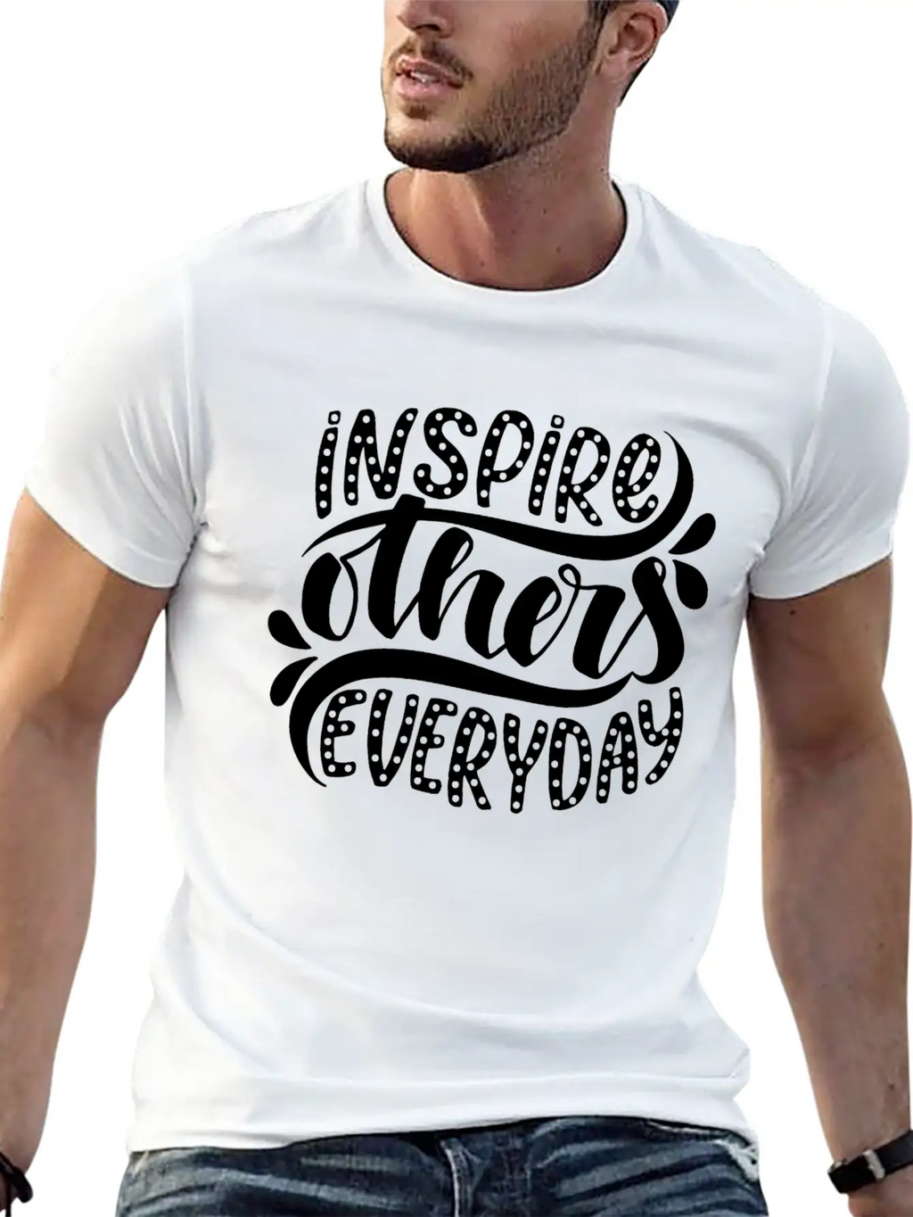 Inspire Others Everyday Motivational Inspirational Stylish Everyday T-Shirt – Unisex Basic Cotton Tee