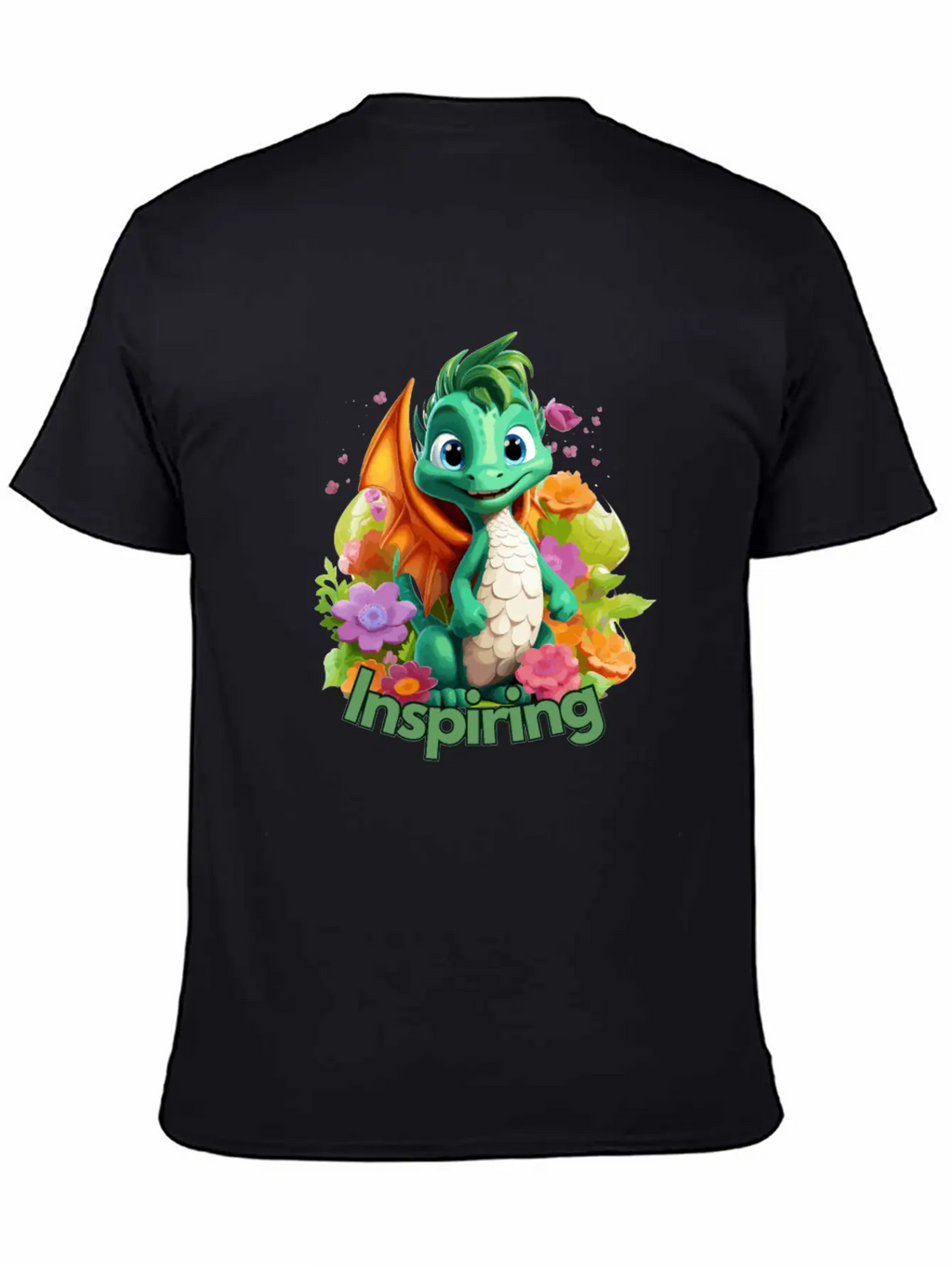 Inspiring Dragon Essential Cotton Tee For Daily Outfits – Unisex Style