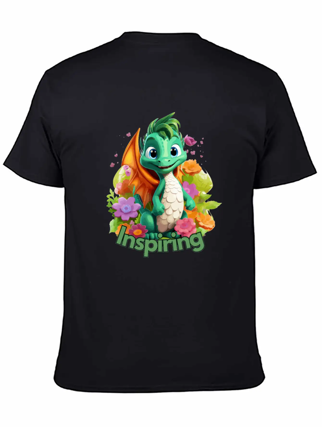 Inspiring Dragon Essential Cotton Tee For Daily Outfits – Unisex Style