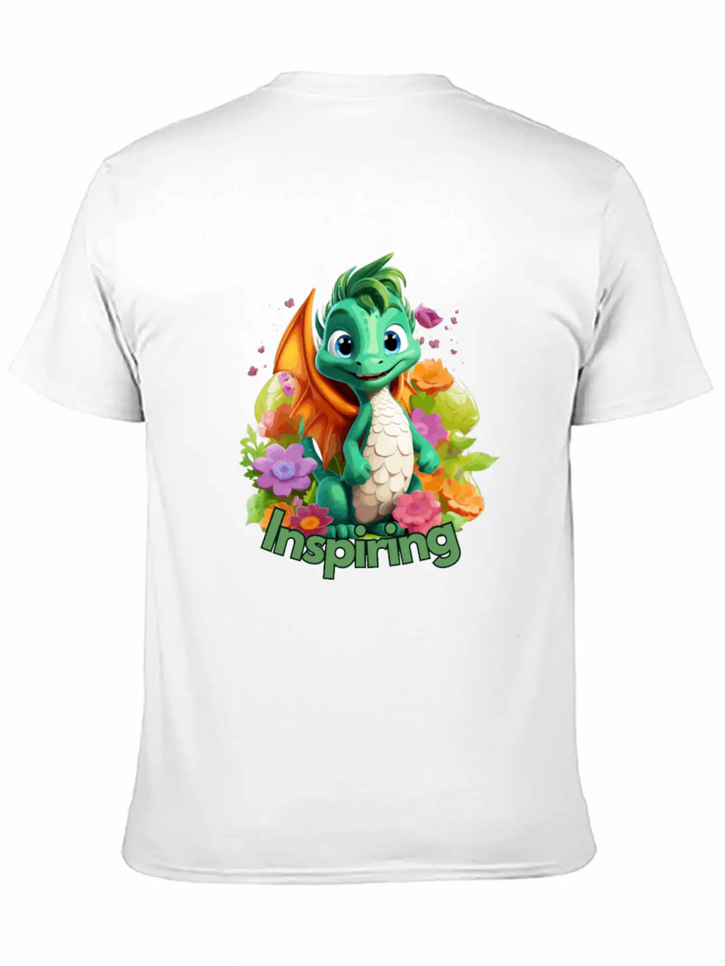 Inspiring Dragon Essential Cotton Tee For Daily Outfits – Unisex Style