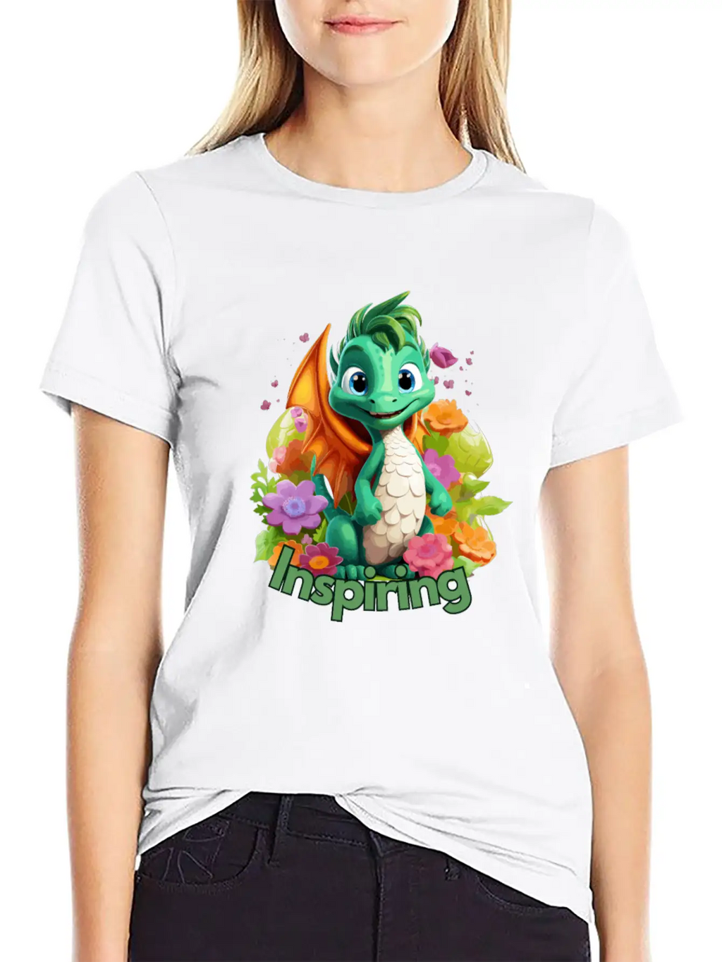 Inspiring Dragon Essential Cotton Tee For Daily Outfits – Unisex Style