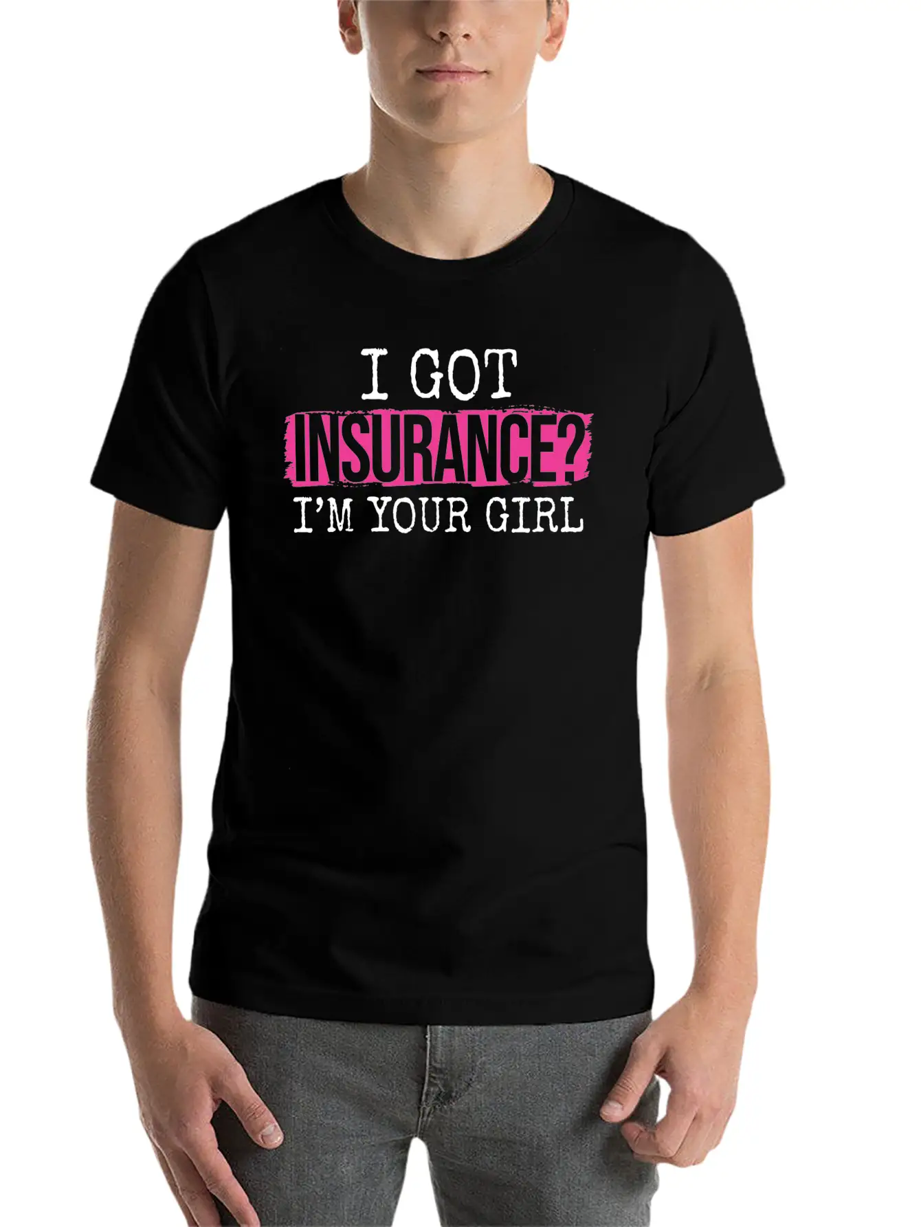 Insurance Agent Agent Insurance Breathable Soft Cotton T-Shirt – Timeless Casual Look