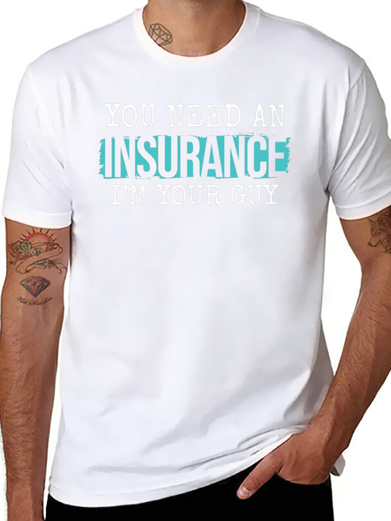 Insurance Agent Agent Insurance Unisex Casual T-Shirt – Clean Design For Daily Comfort