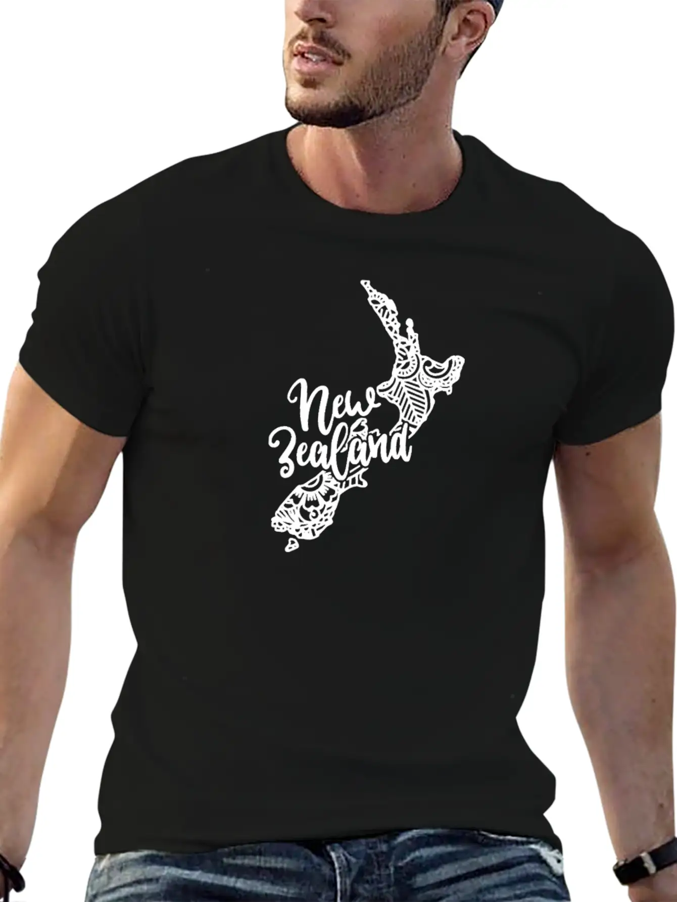 International Mandala Country New Zealand Kiwis Unisex Casual T-Shirt – Clean Design For Daily Comfort