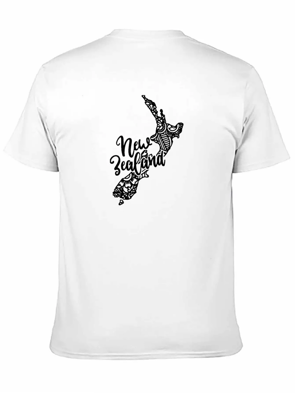 International Mandala Country New Zealand Kiwis Unisex Casual T-Shirt – Clean Design For Daily Comfort