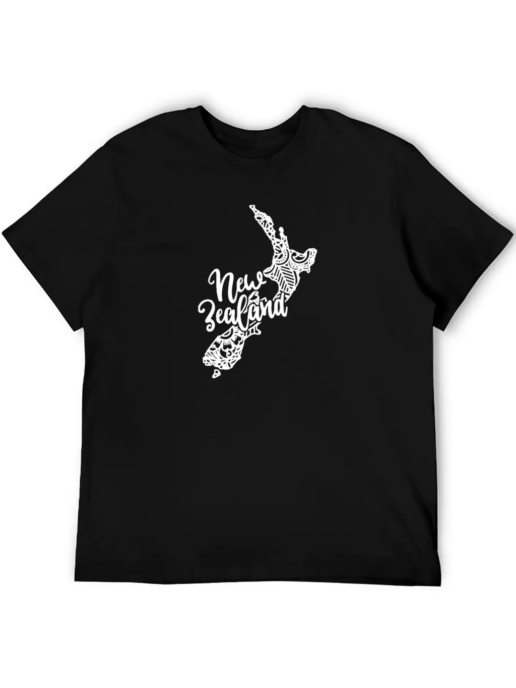 International Mandala Country New Zealand Kiwis Unisex Casual T-Shirt – Clean Design For Daily Comfort